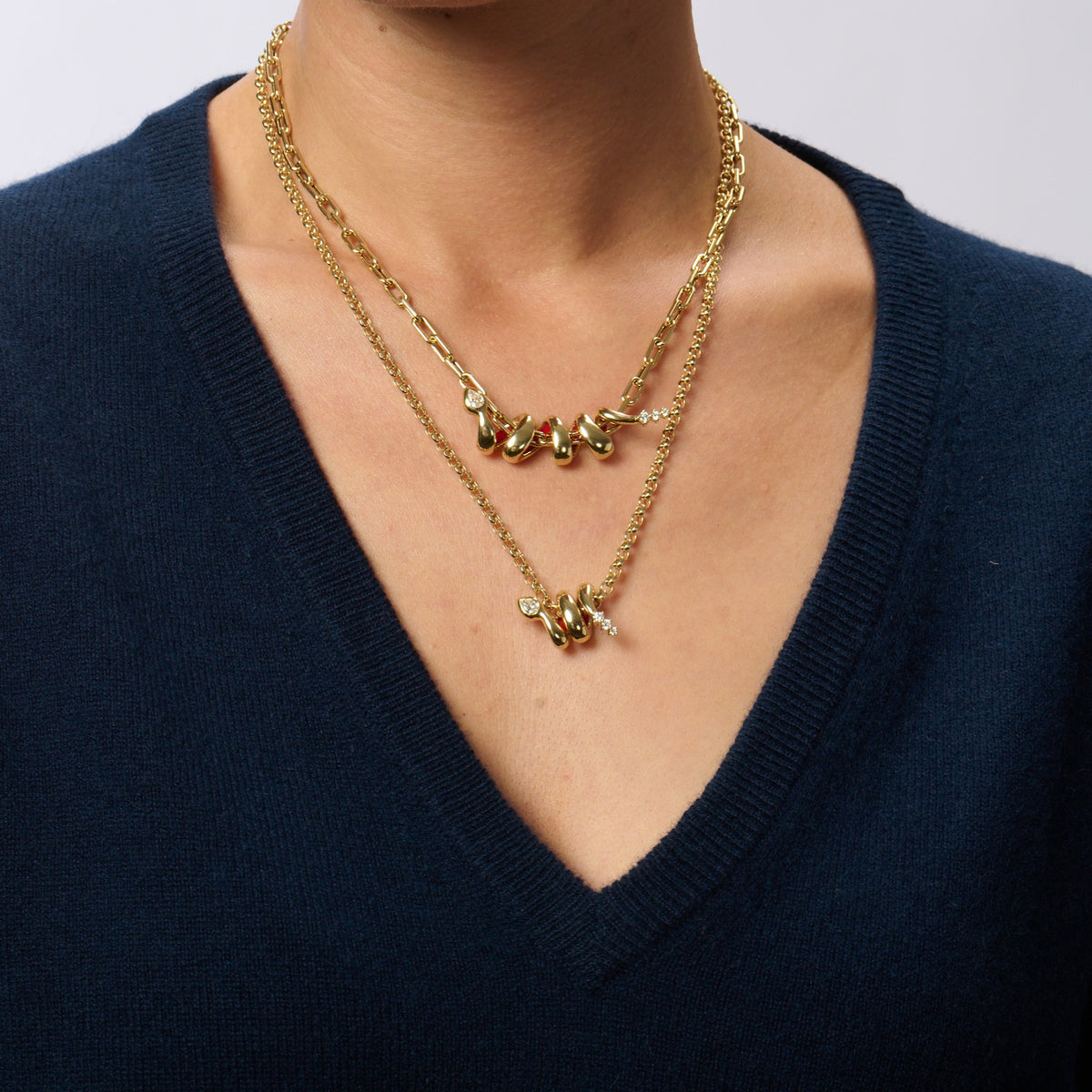 Year of the Snake XL Diamond Wrap Big Bead - Lab Grown