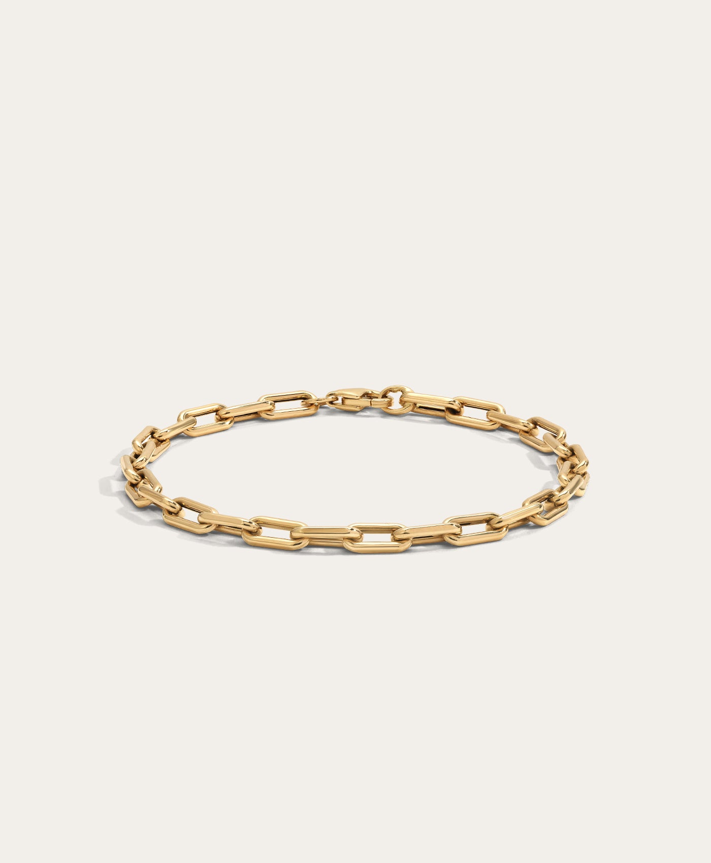 4mm Italian Chain Link Bracelet by Adina Reyter