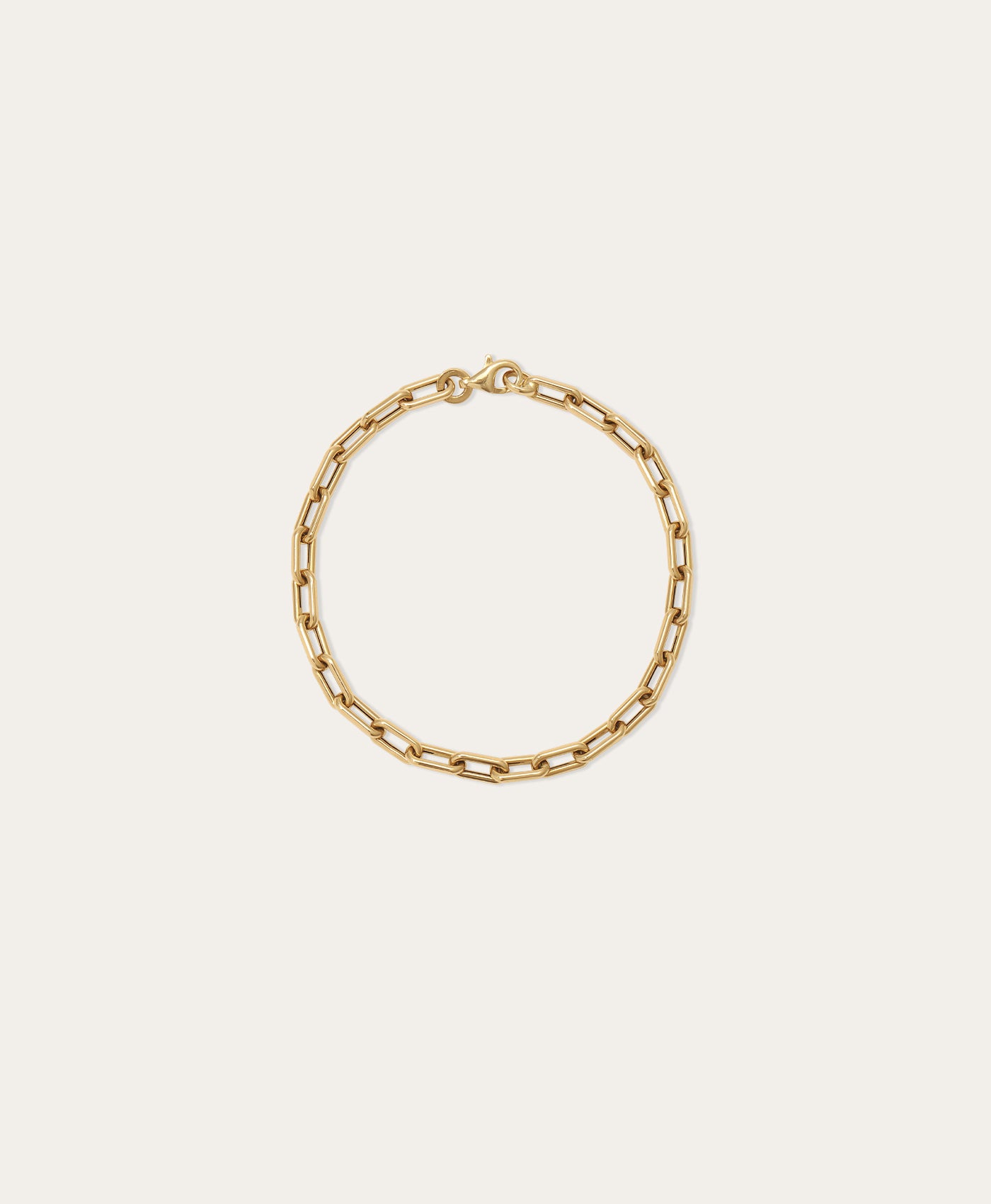 4mm Italian Chain Link Bracelet