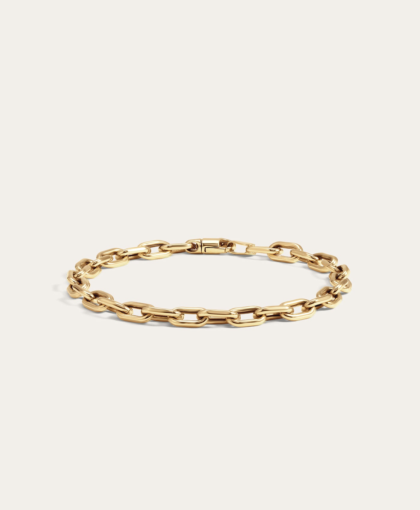 4mm Italian Chain Link Bracelet