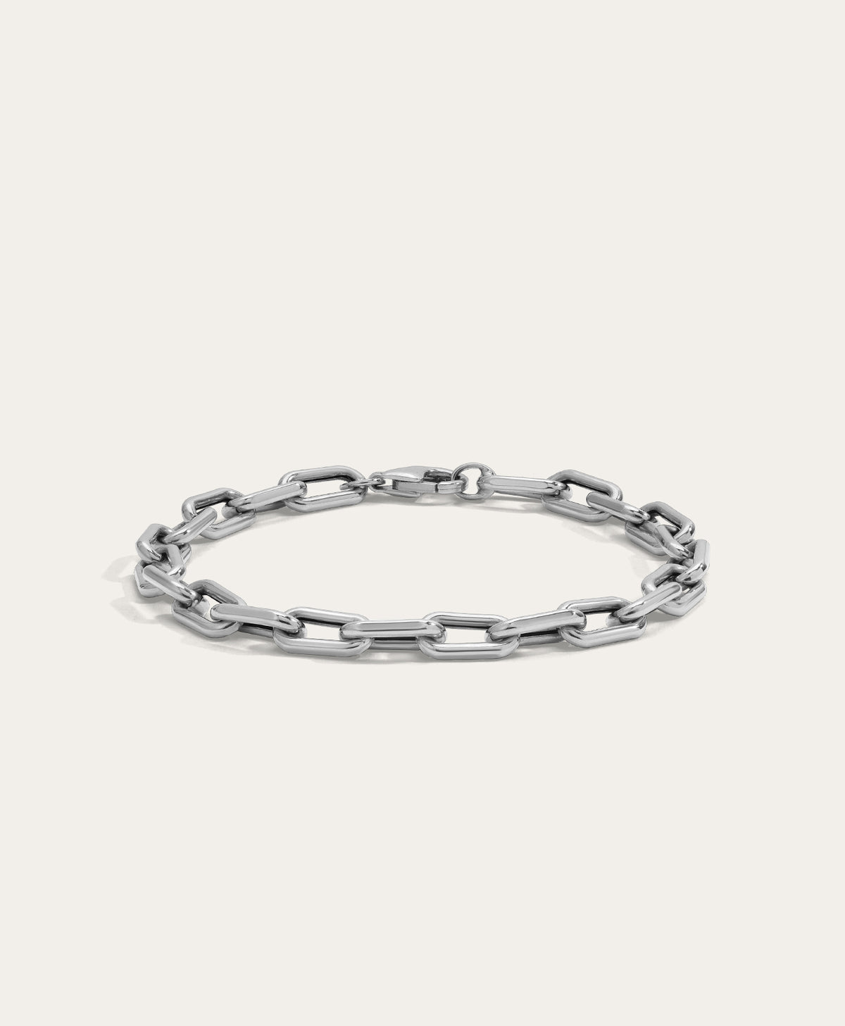 5.3mm Italian Chain Link Bracelet in Sterling Silver