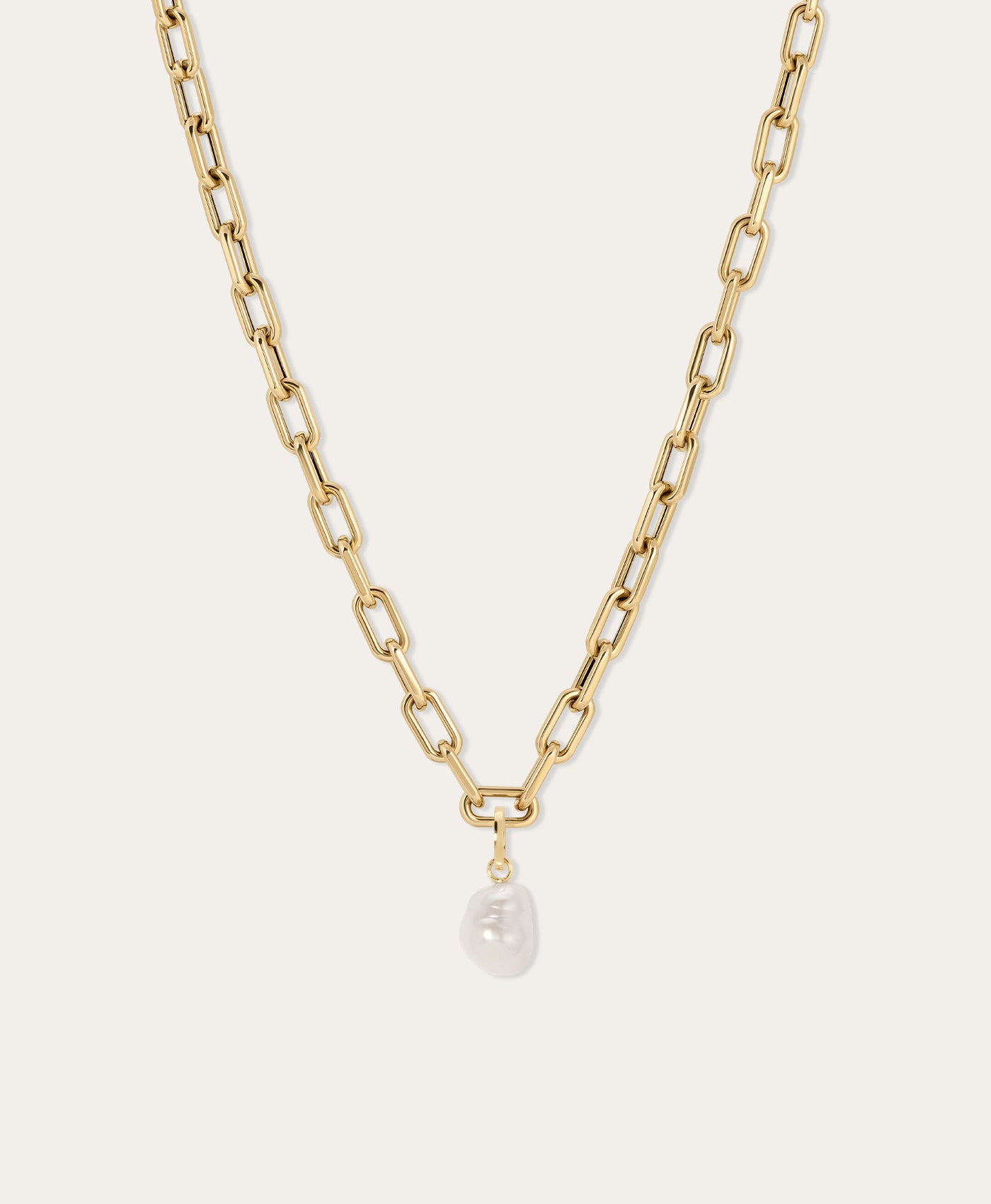 Pearl Drop Hinged Charm