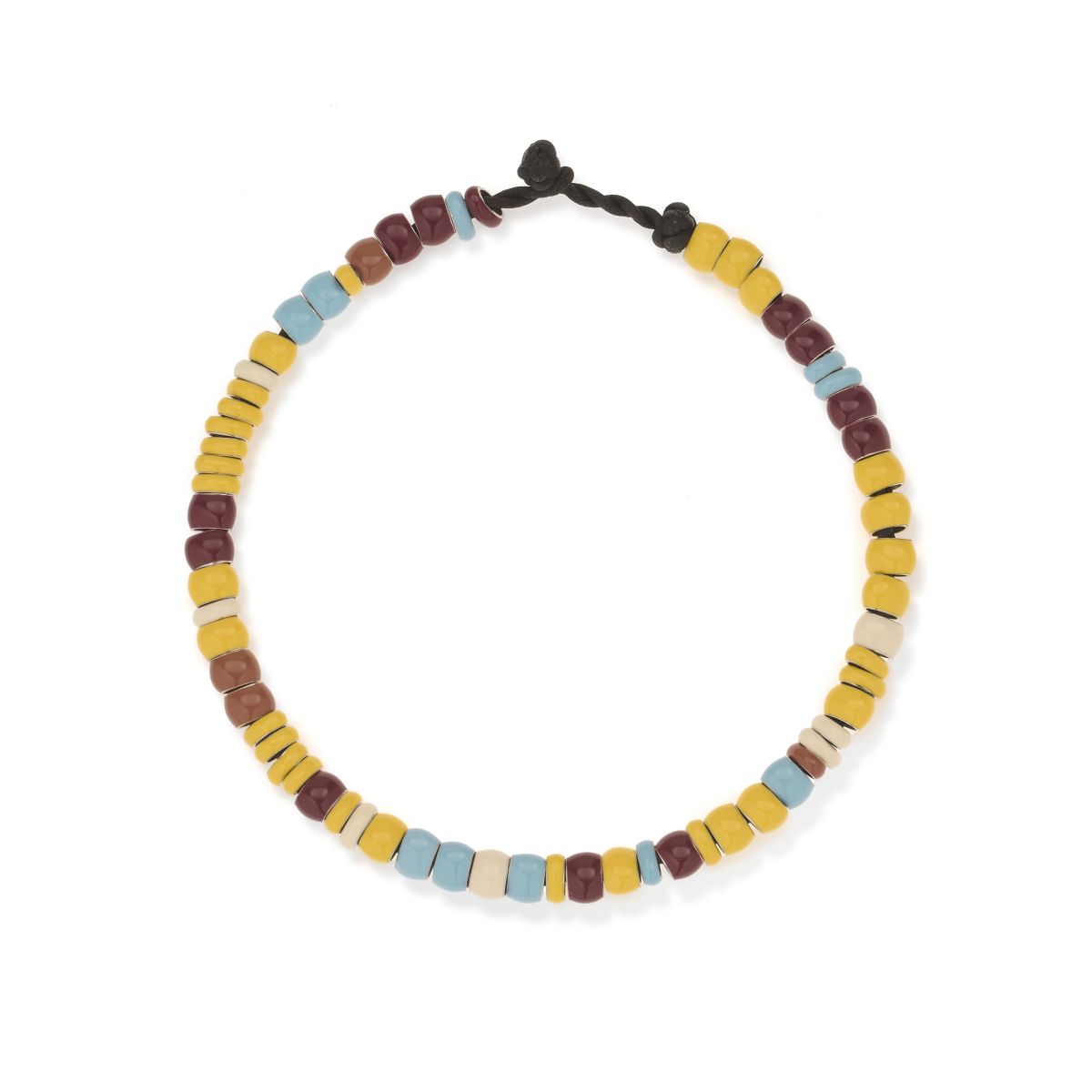 Butter Daze Full Enamel Mini Bead Anklet
