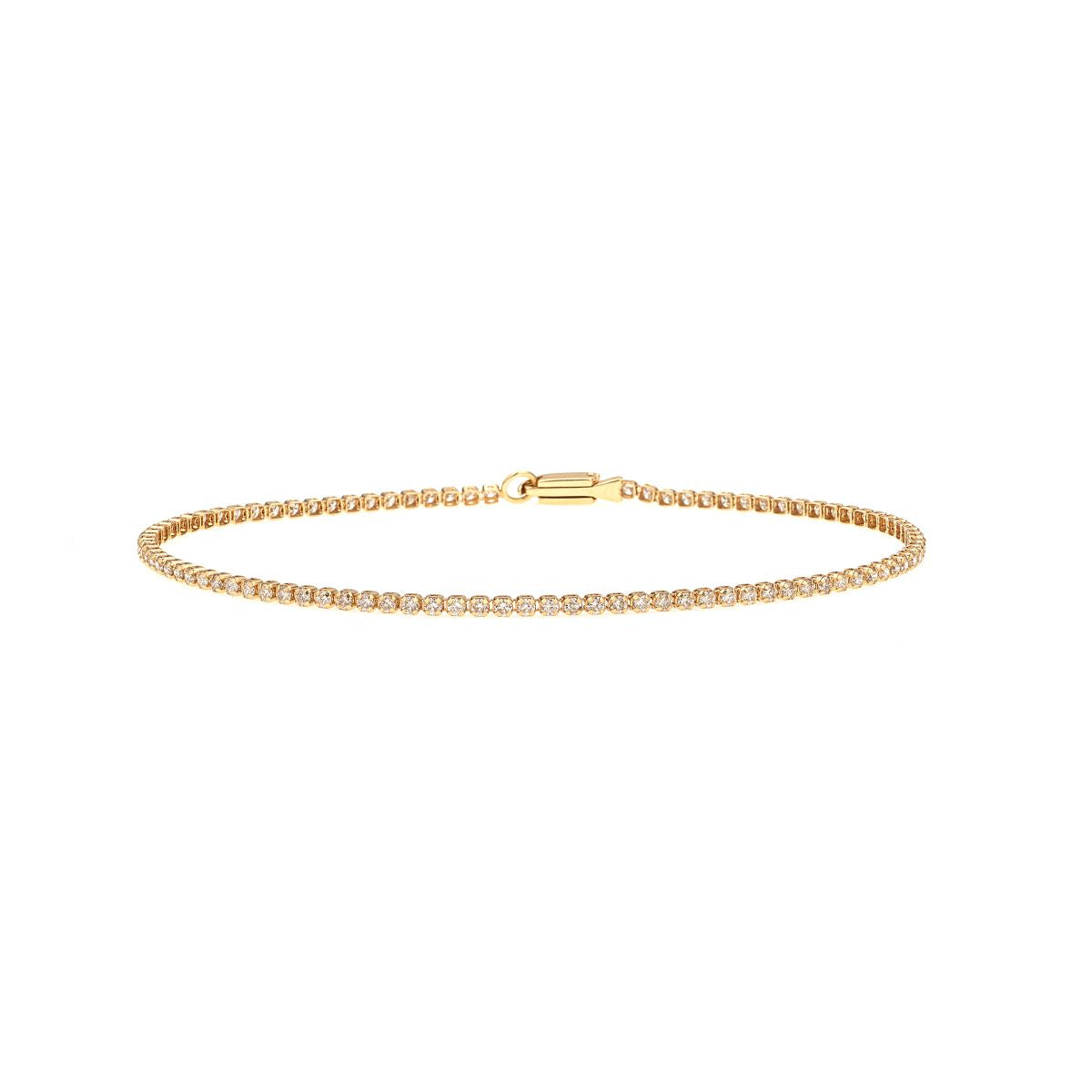Superfine Diamond Tennis Bracelet