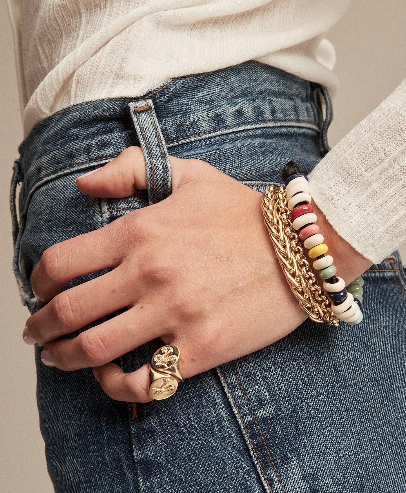 Big Bead Carnival Bracelet