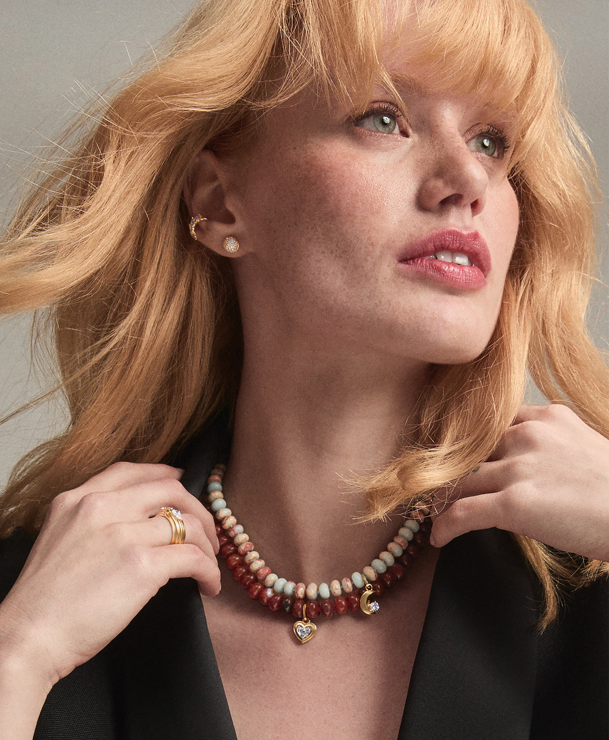 Bordeaux Gemstone Necklace