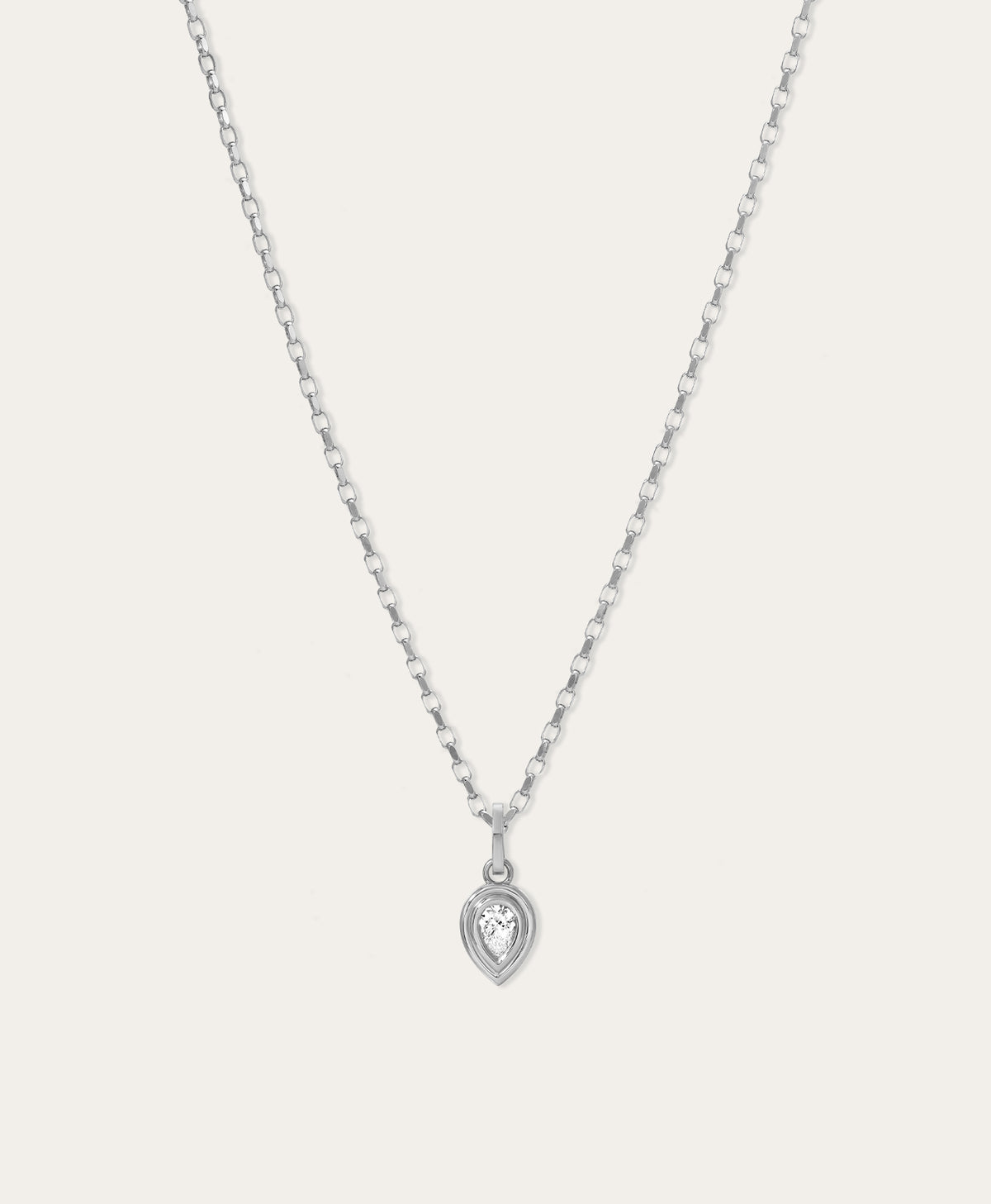 Choose Your Groovy Charm 2mm Italian Chain Necklace in Sterling Silver