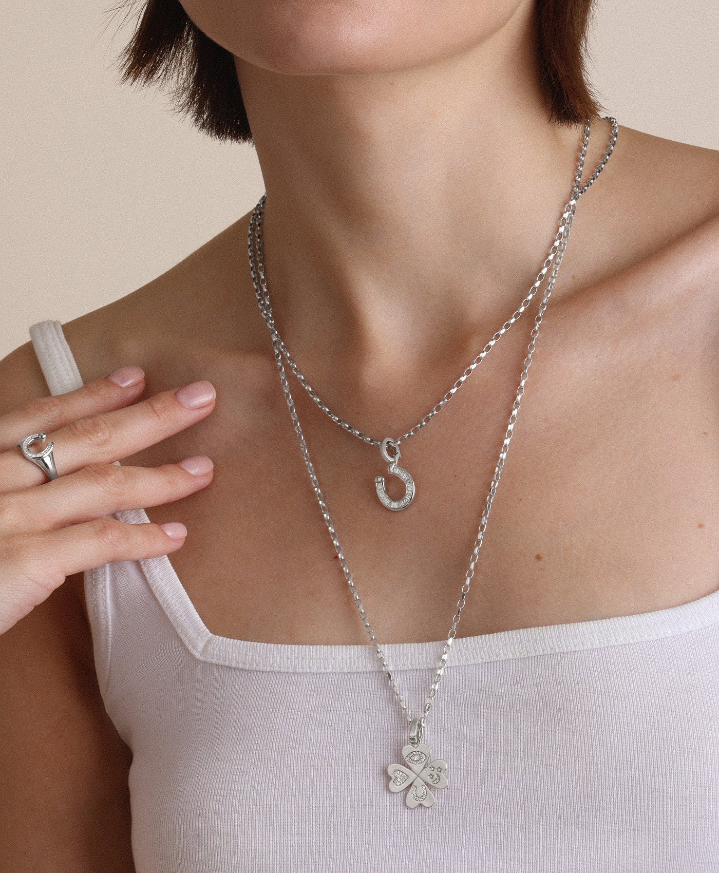 Choose Your Talisman 2mm Italian Chain Necklace in Sterling Silver