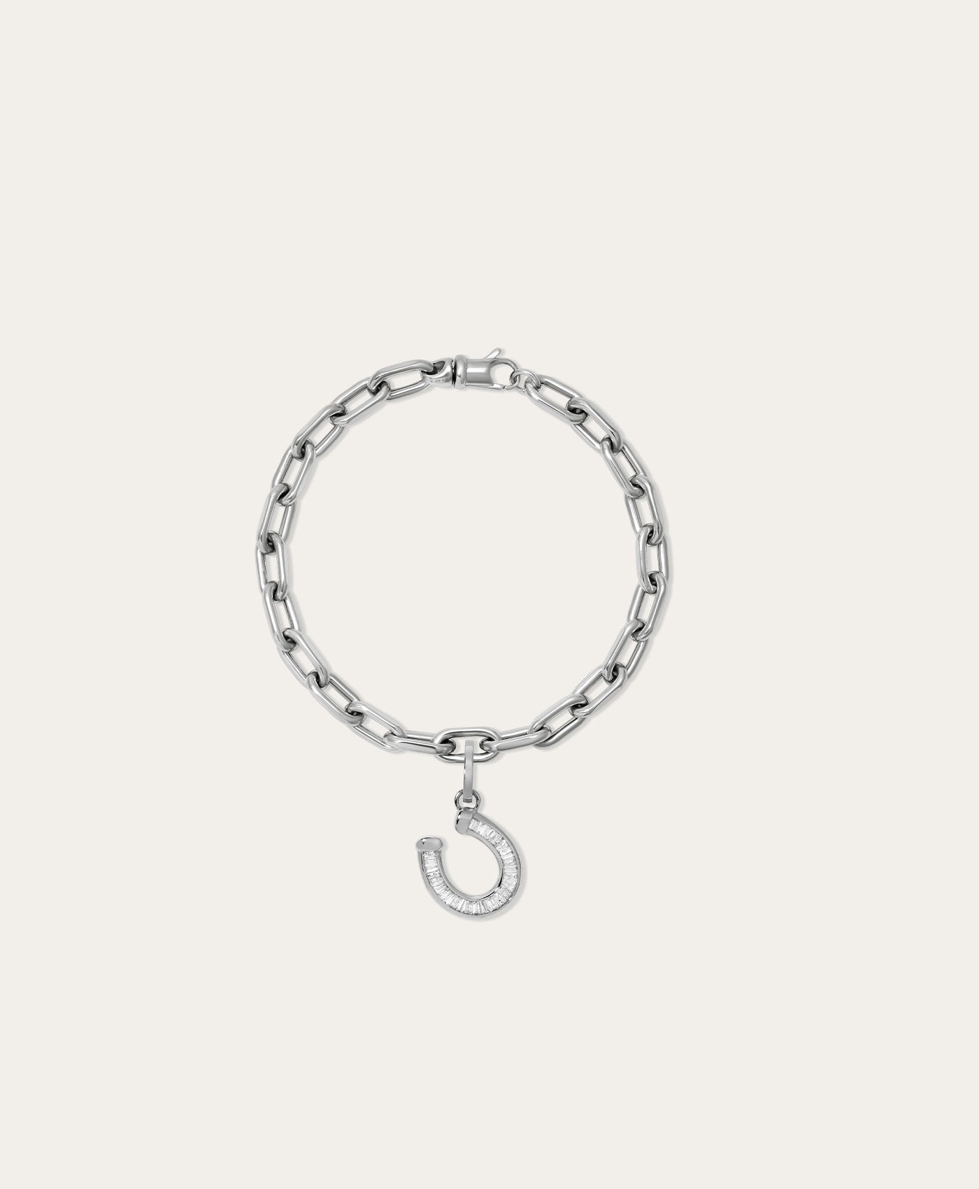 Choose Your Talisman Charm Bracelet on 5.3mm Italian Chain in Sterling Silver