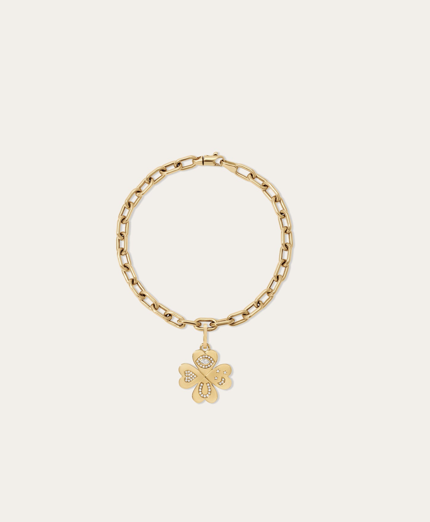 Choose Your Talisman Charm Bracelet on 4mm Italian Chain