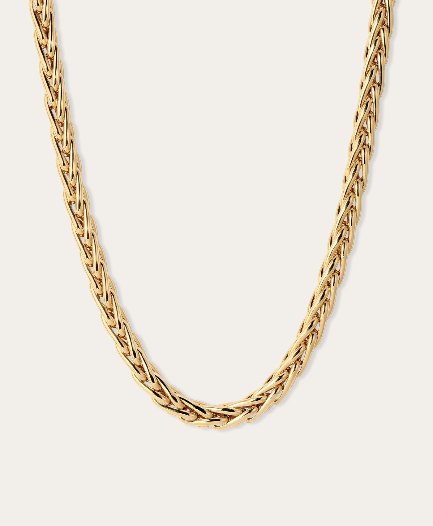 Chunky Wheat Chain Necklace