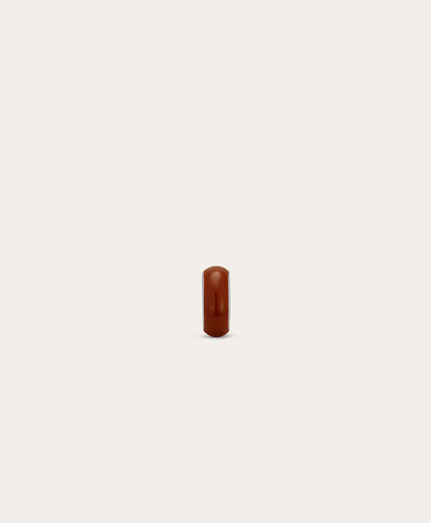 Cognac Enamel Bead