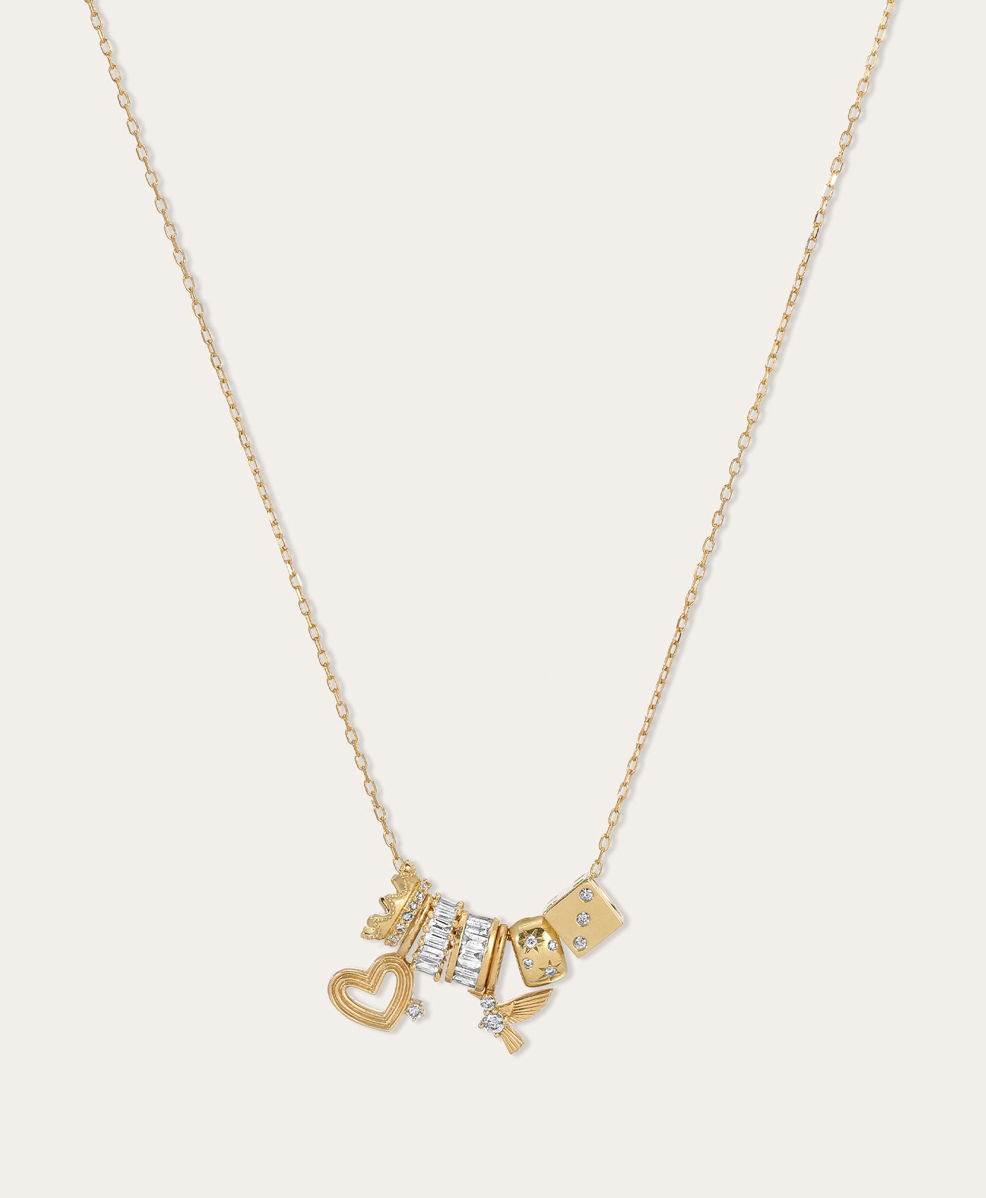 Colette Diamond Rager Mini Bead Necklace