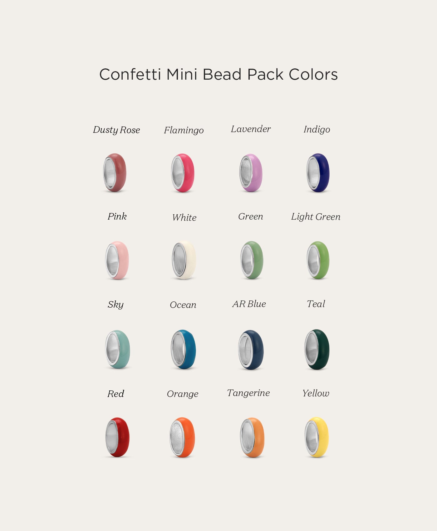 Confetti Mini Bead Pack