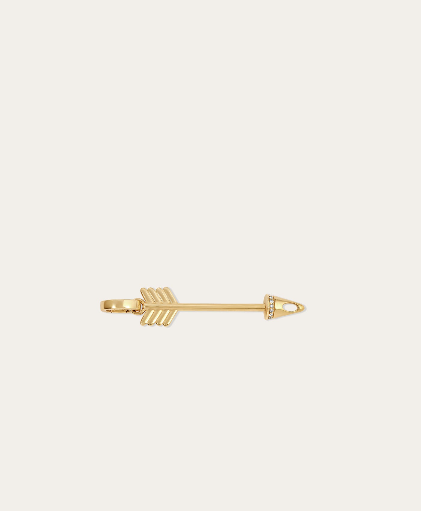 Diamond Arrow Hinged Charm for Mini Beads