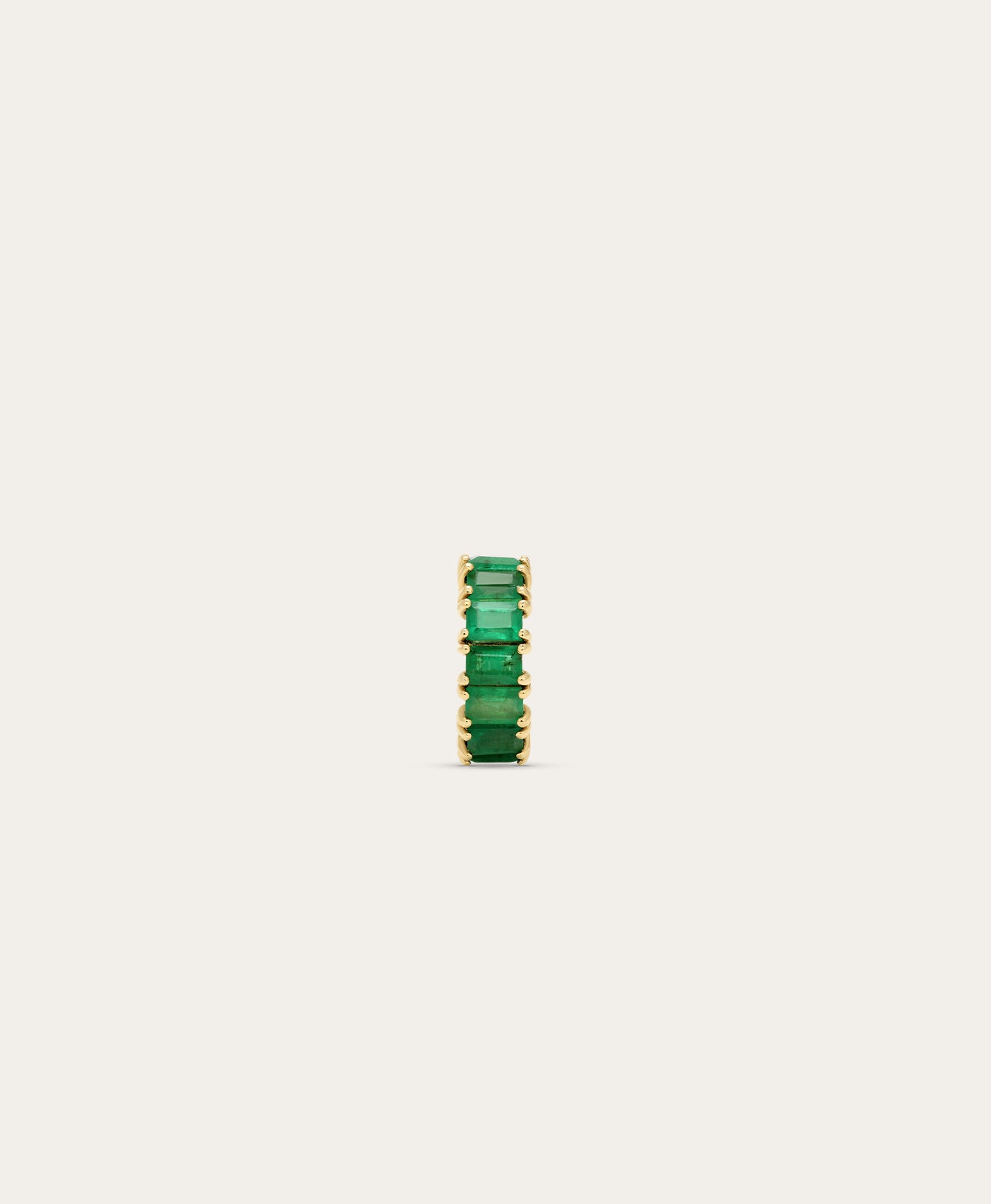 Emerald Baguette Big Bead