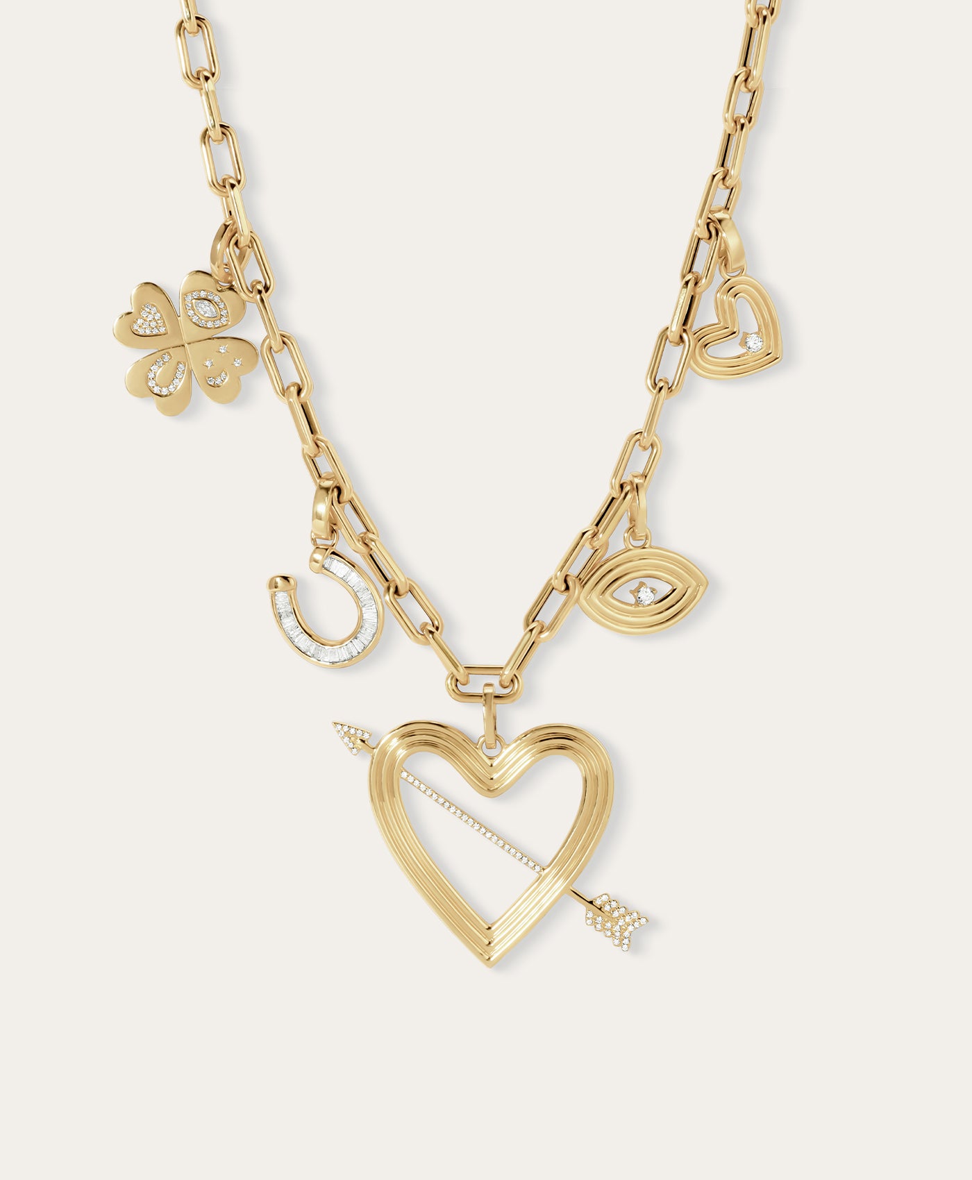 Eye Love You Luxe Charm Necklace
