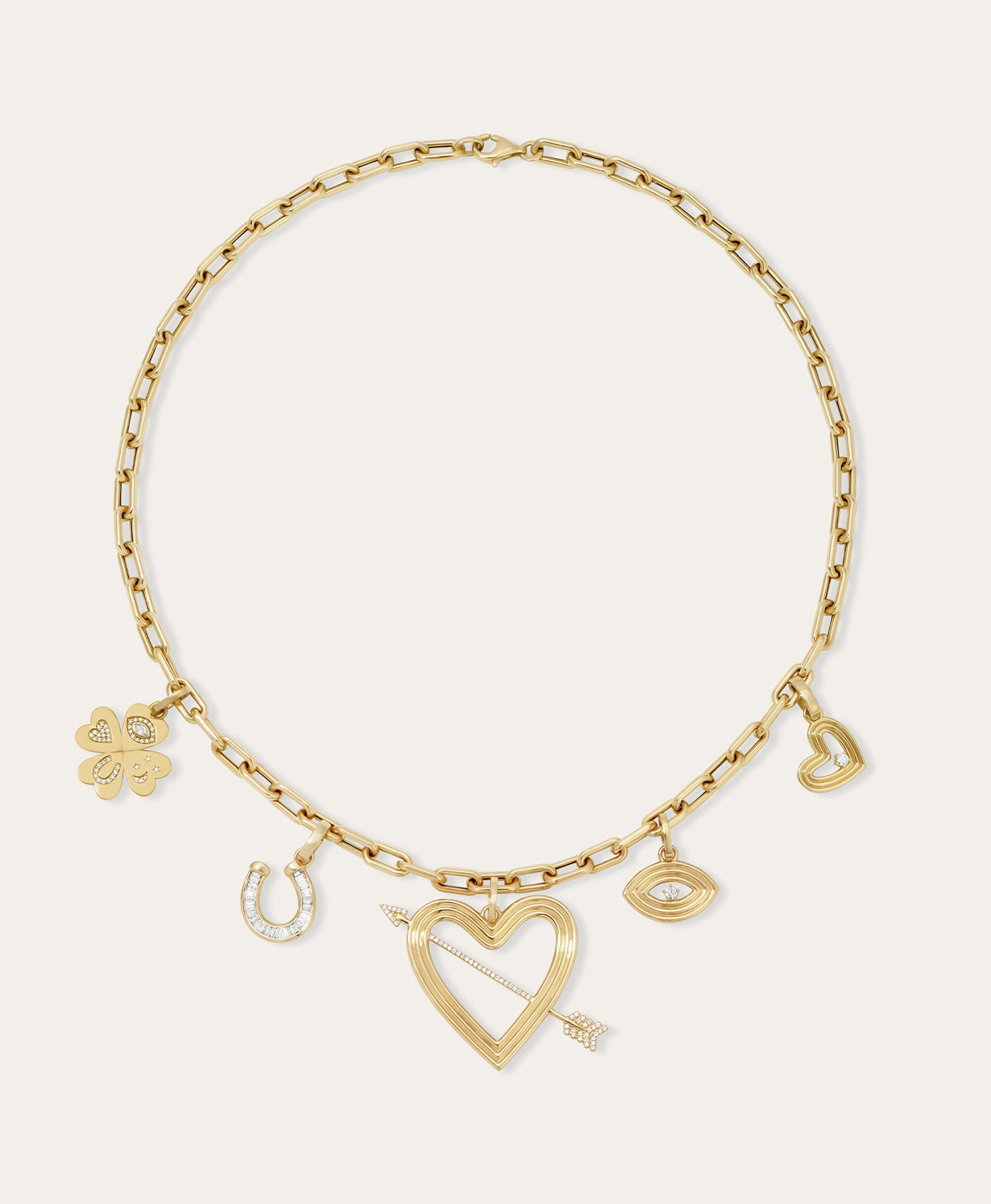 Eye Love You Luxe Charm Necklace