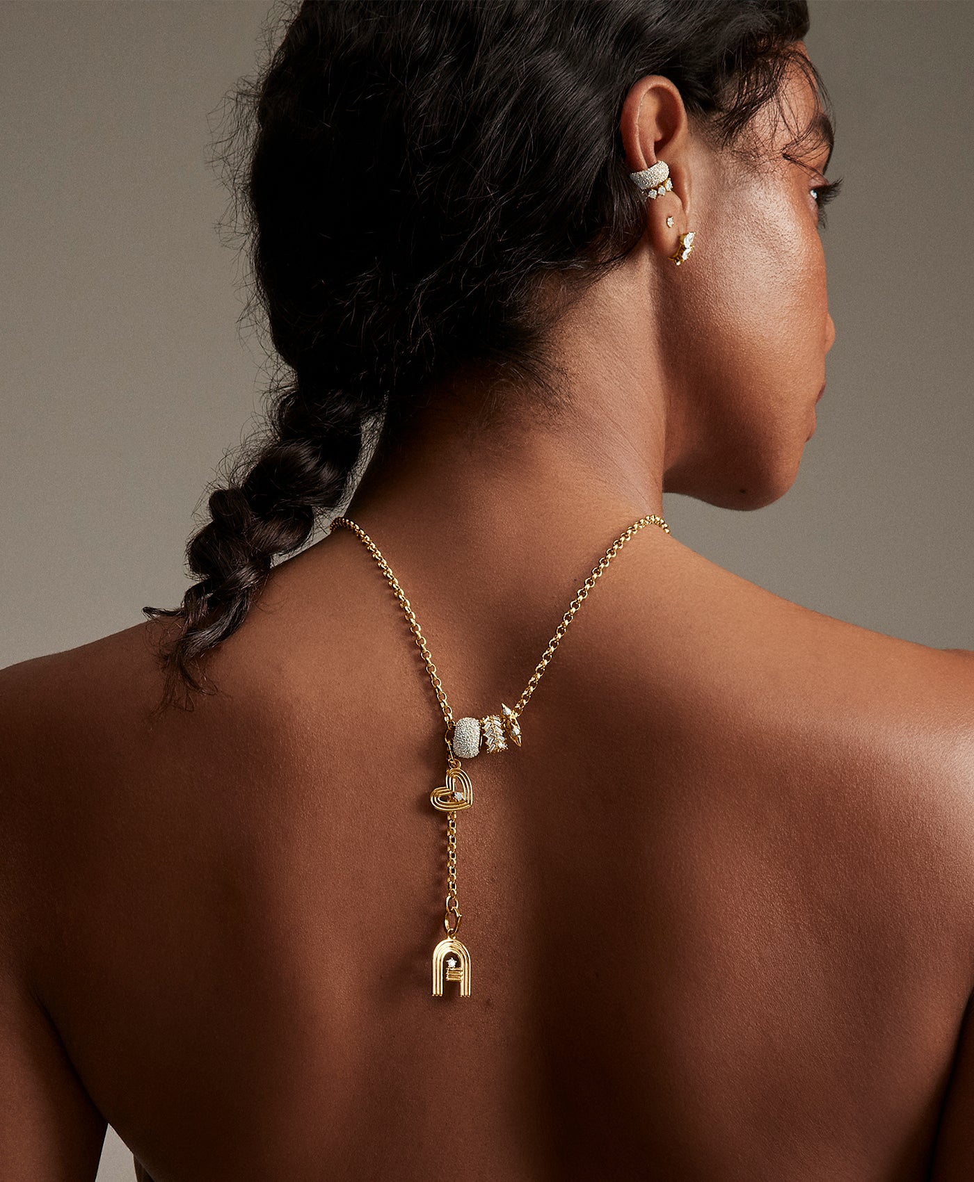 For Luck Lariat Necklace