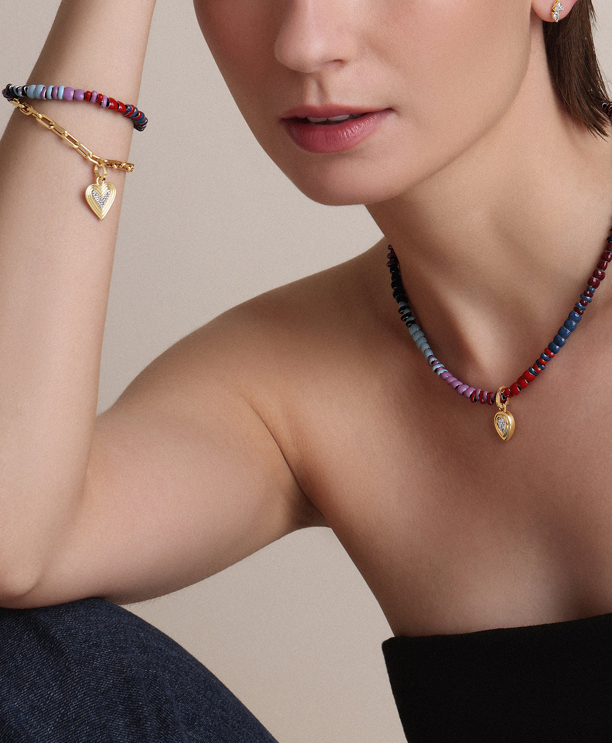 French Kiss Big Bead Bracelet