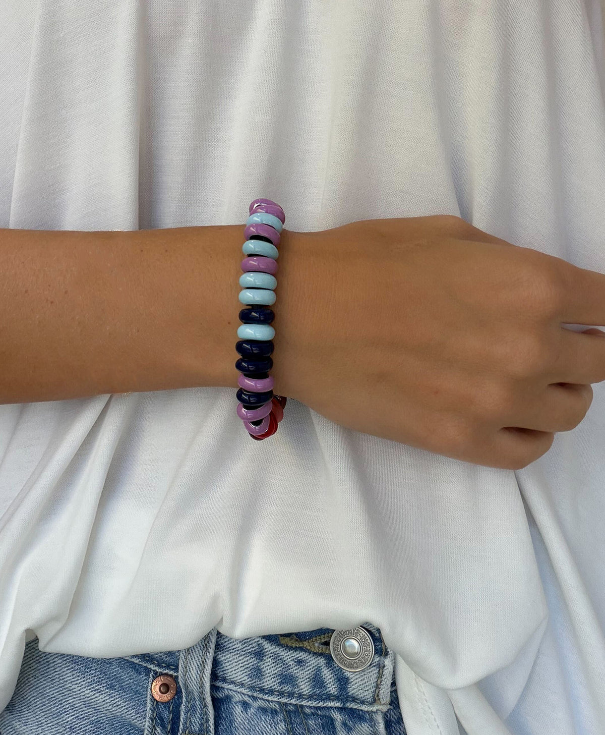 French Kiss Big Bead Bracelet