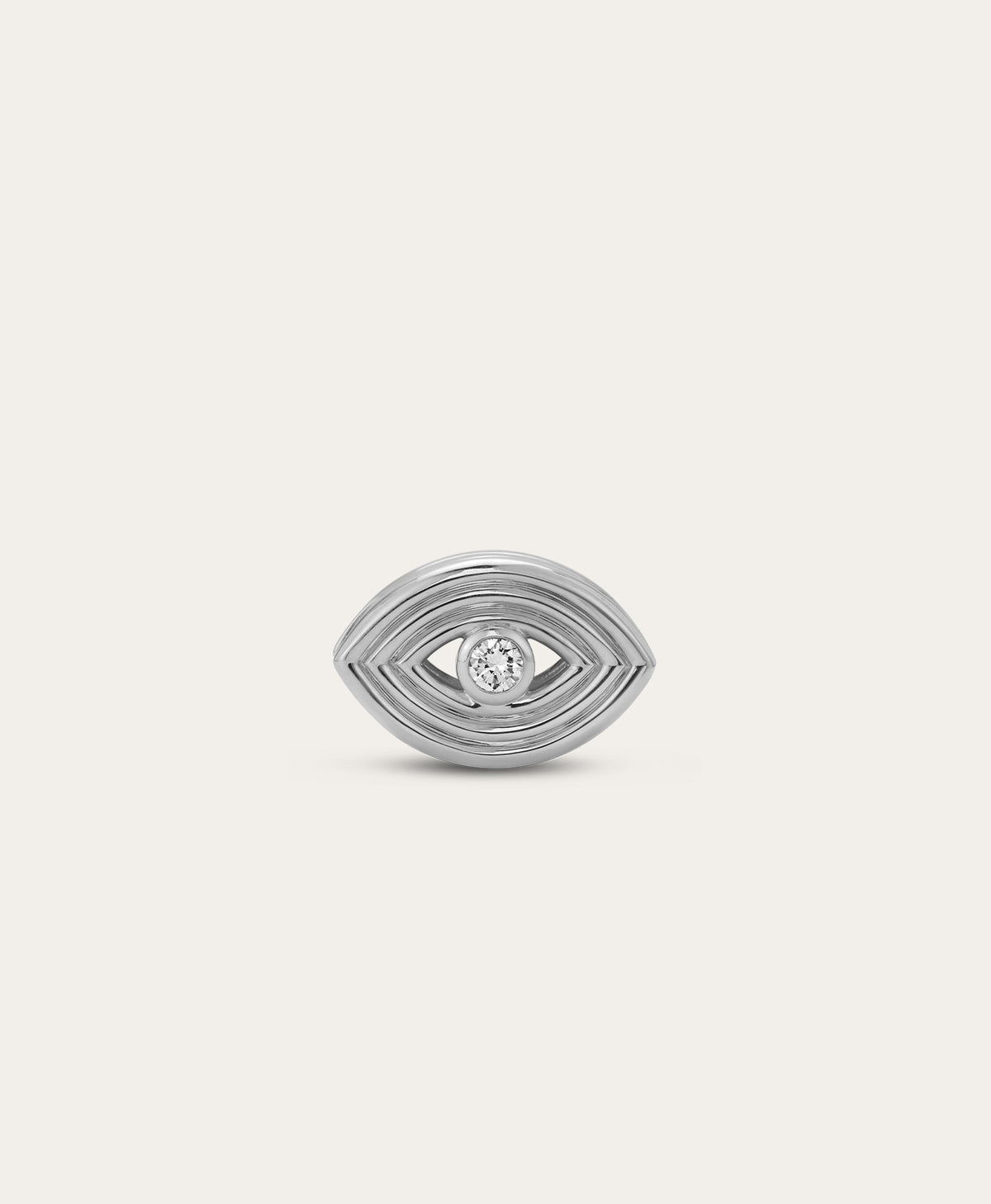 Groovy Diamond Evil Eye Big Bead