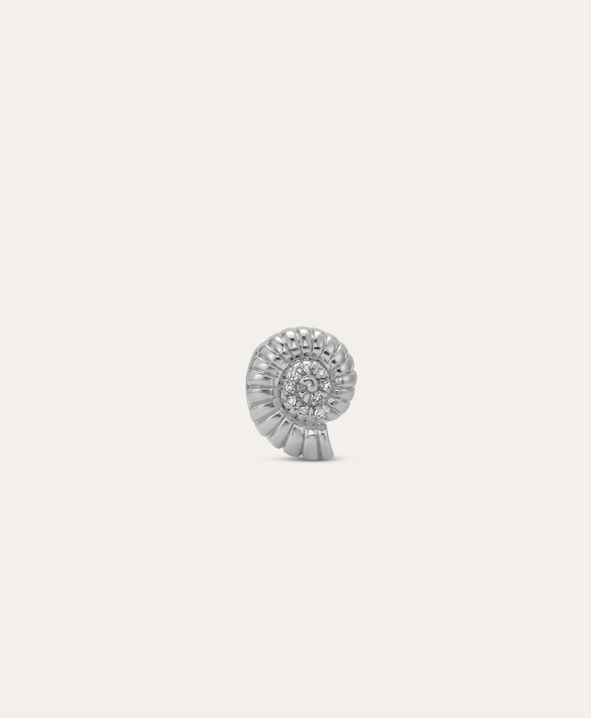 Groovy Diamond Seashell Big Bead