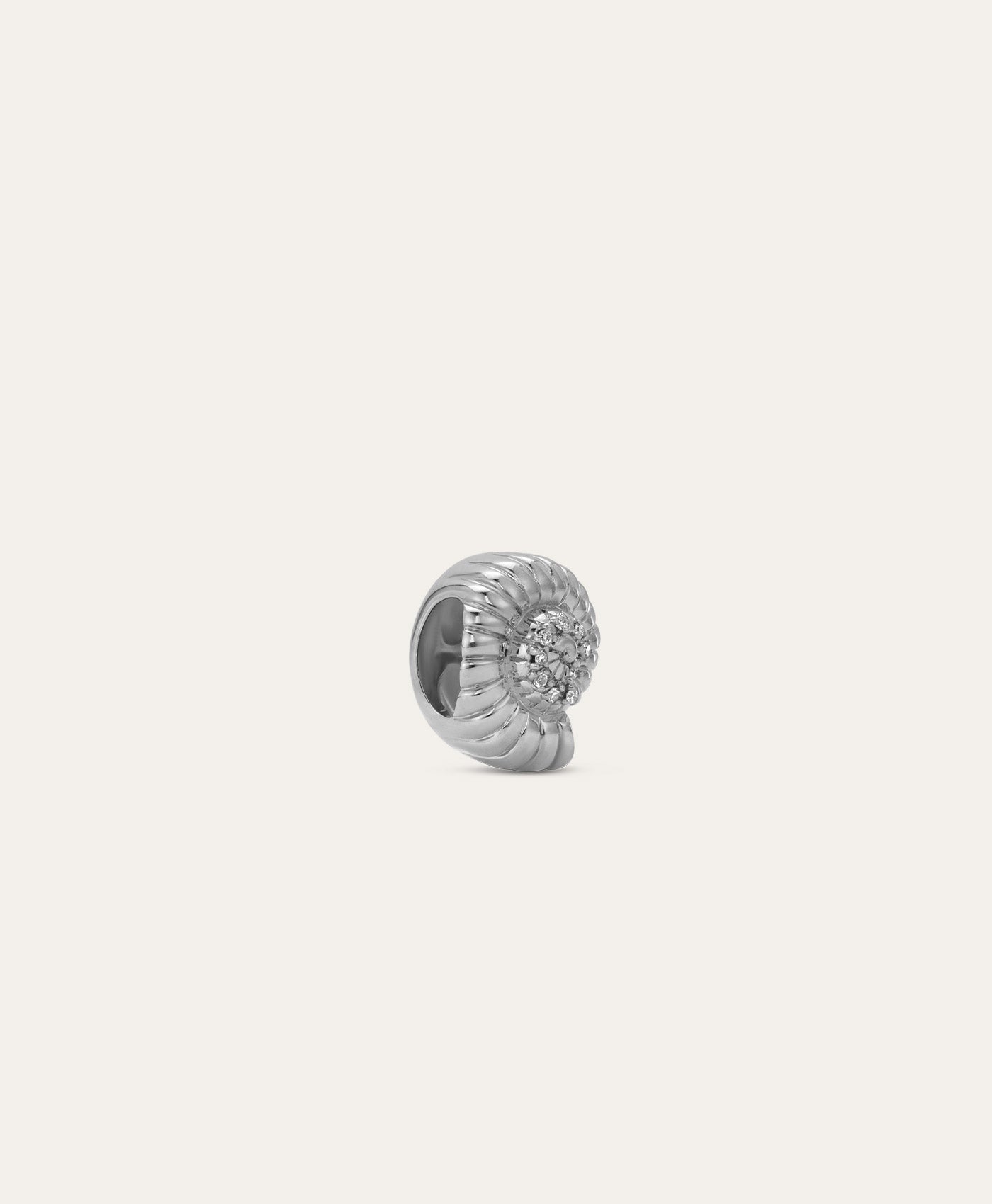 Groovy Diamond Seashell Big Bead