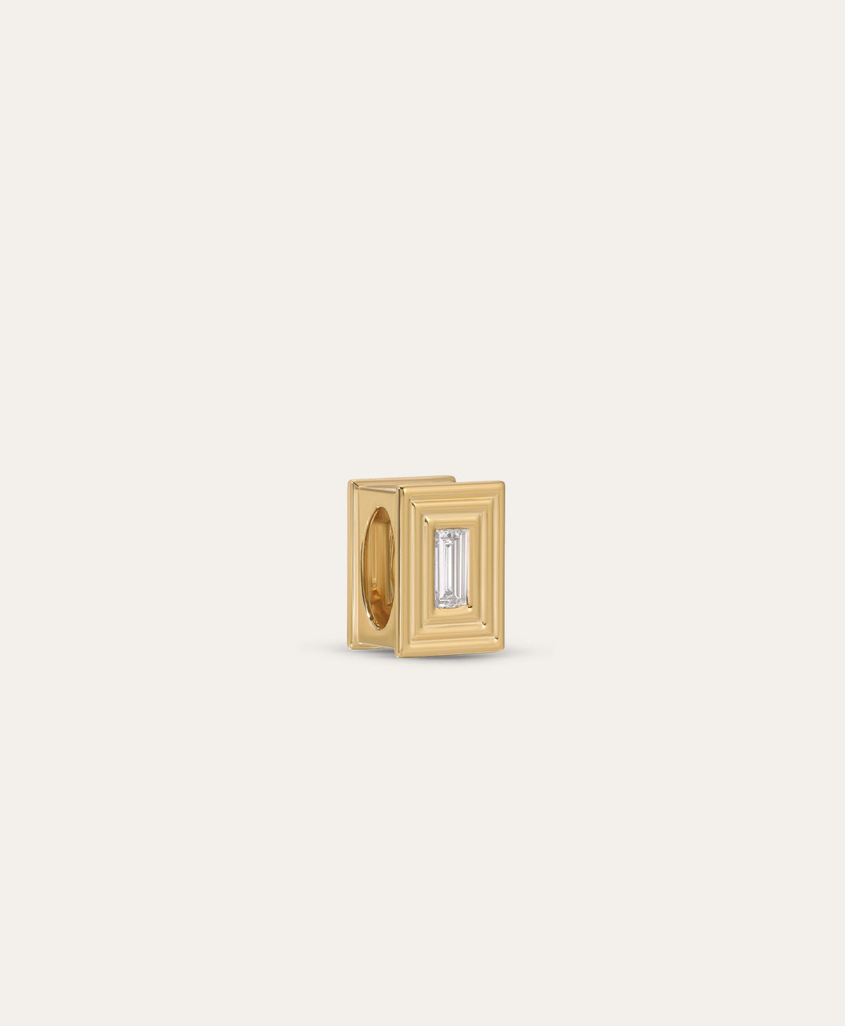 Groovy Geometric Diamond Rectangle Big Bead