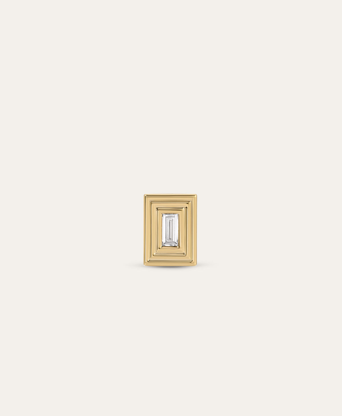 Groovy Geometric Diamond Rectangle Big Bead
