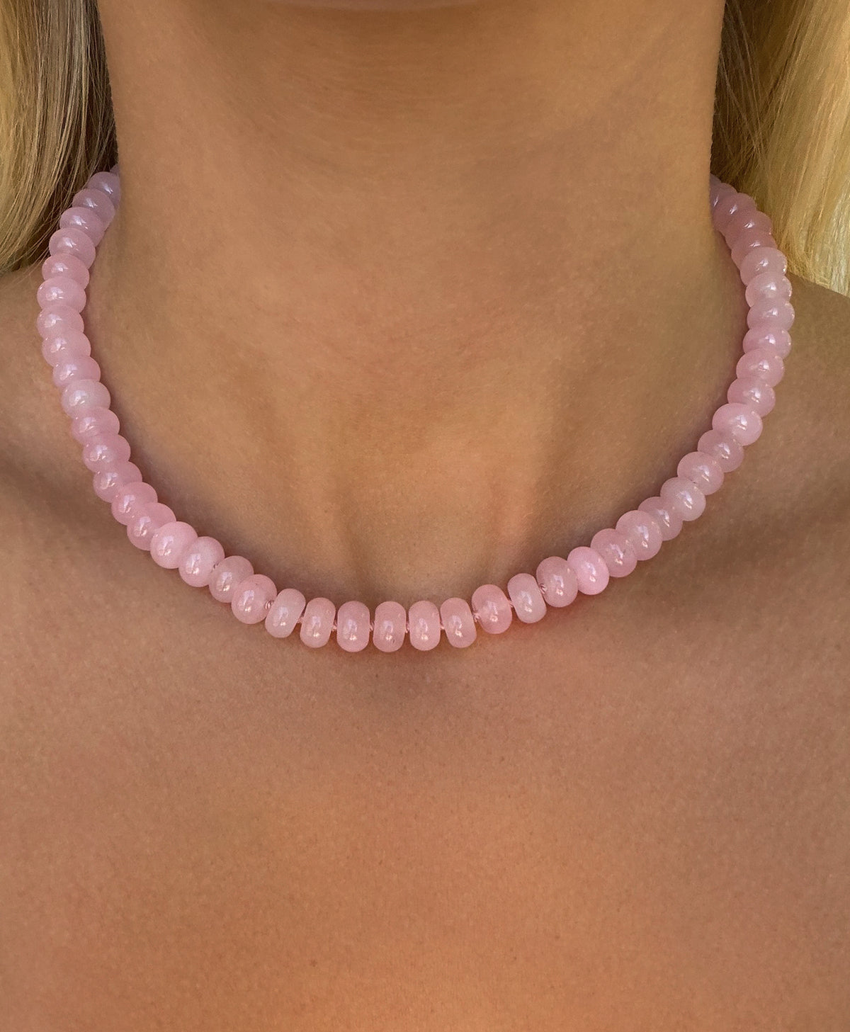 Cherry Blossom Gemstone Necklace