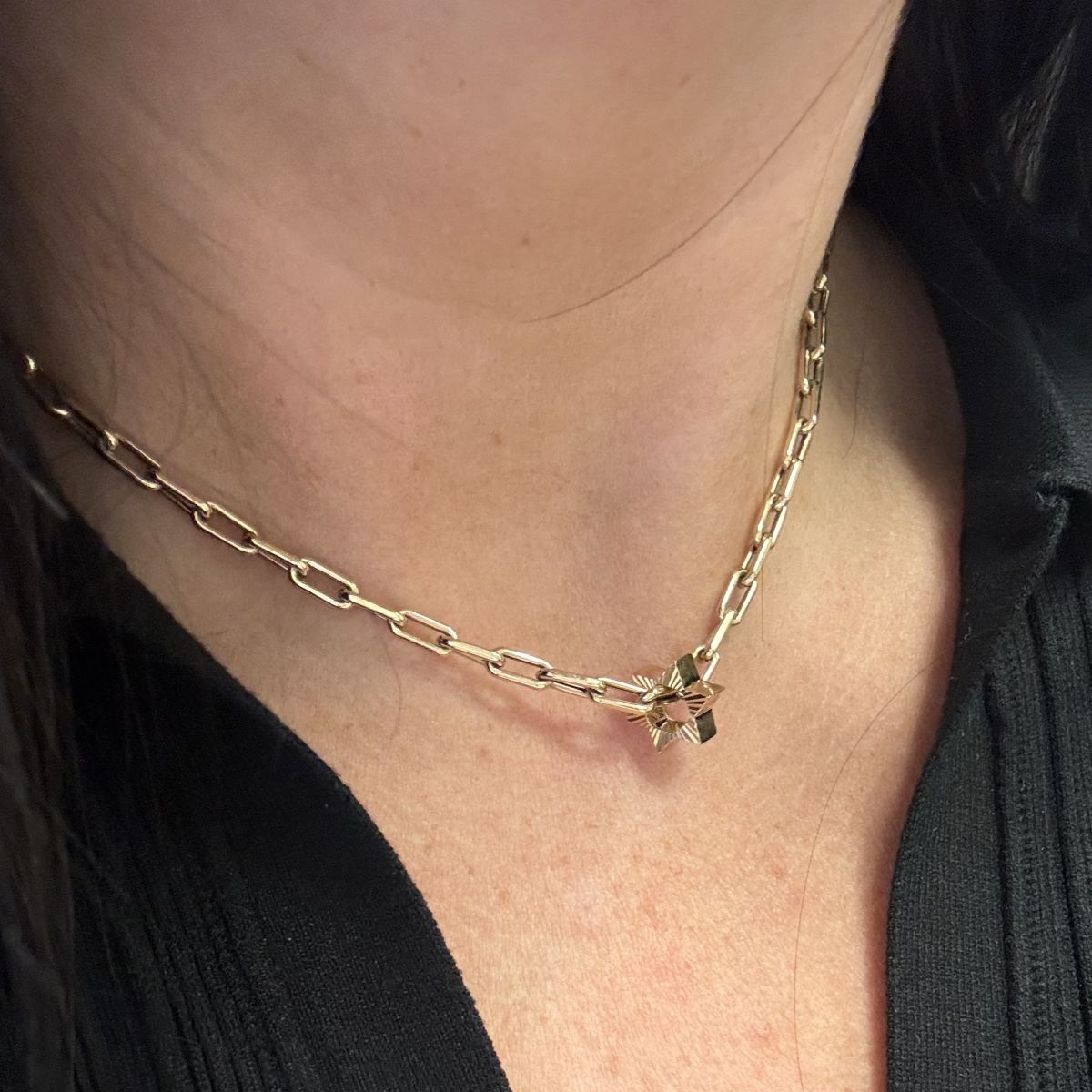 Groovy Star of David Big Bead