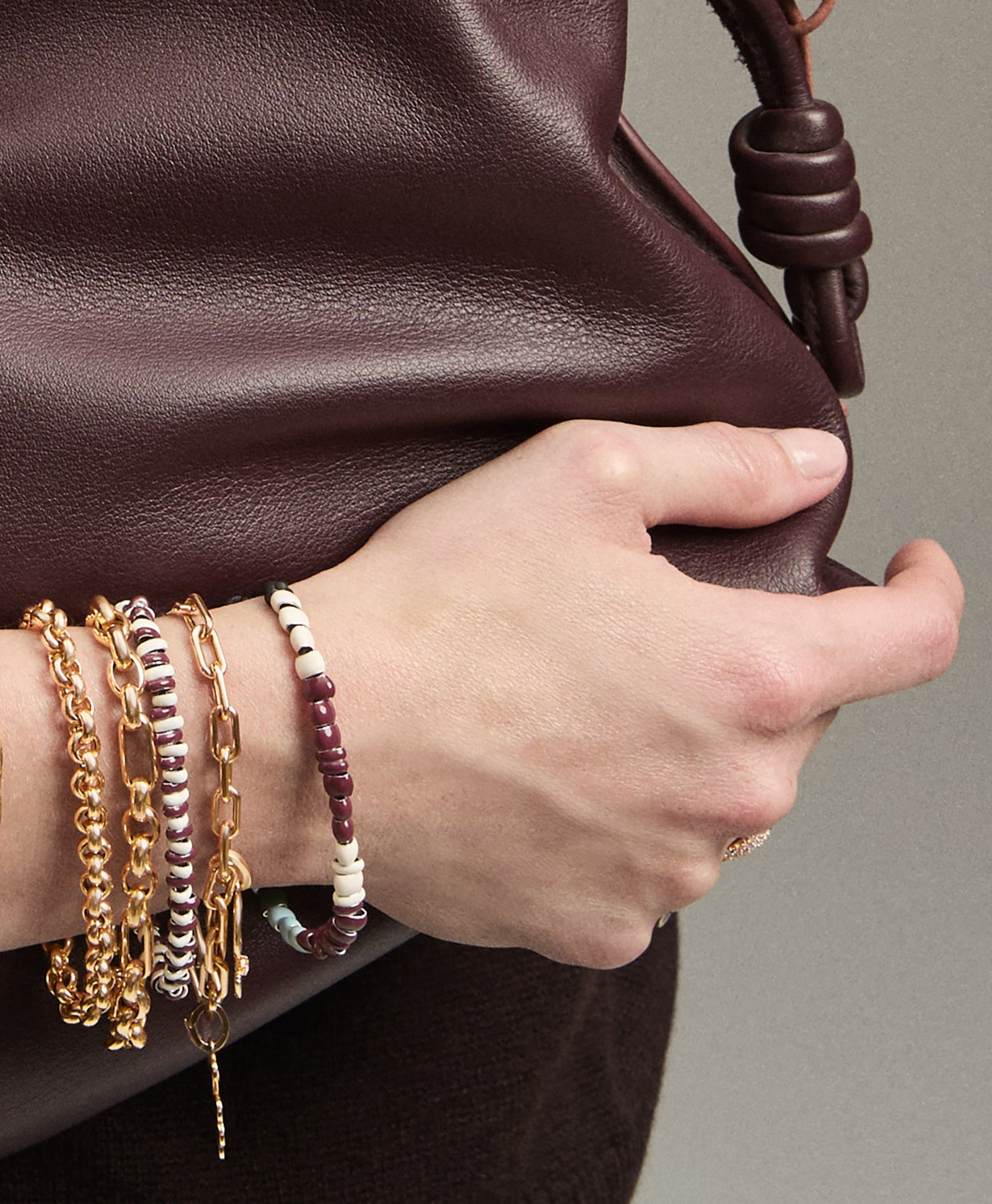 Ivy League Full Enamel Mini Bead Bracelet