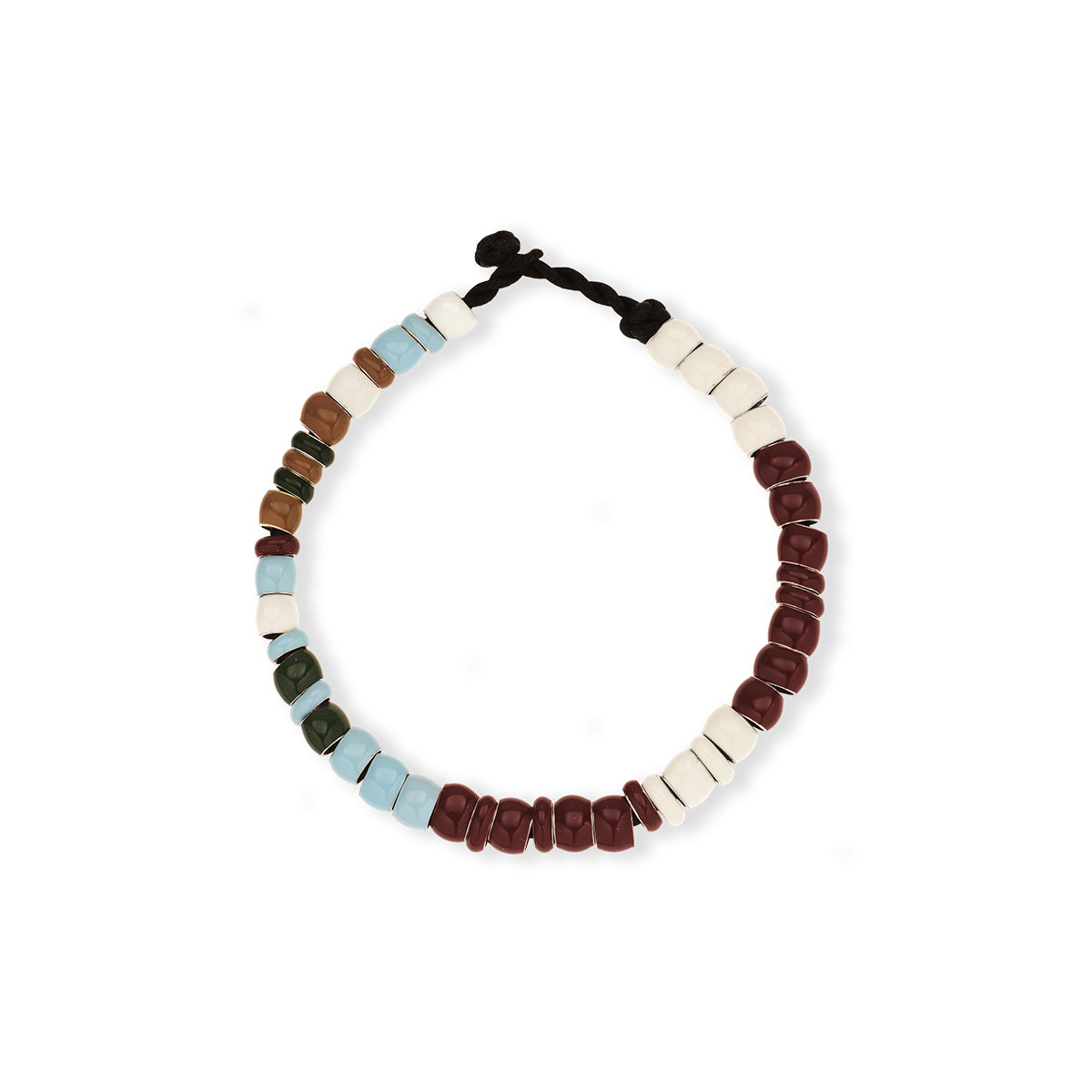 Ivy League Full Enamel Mini Bead Bracelet