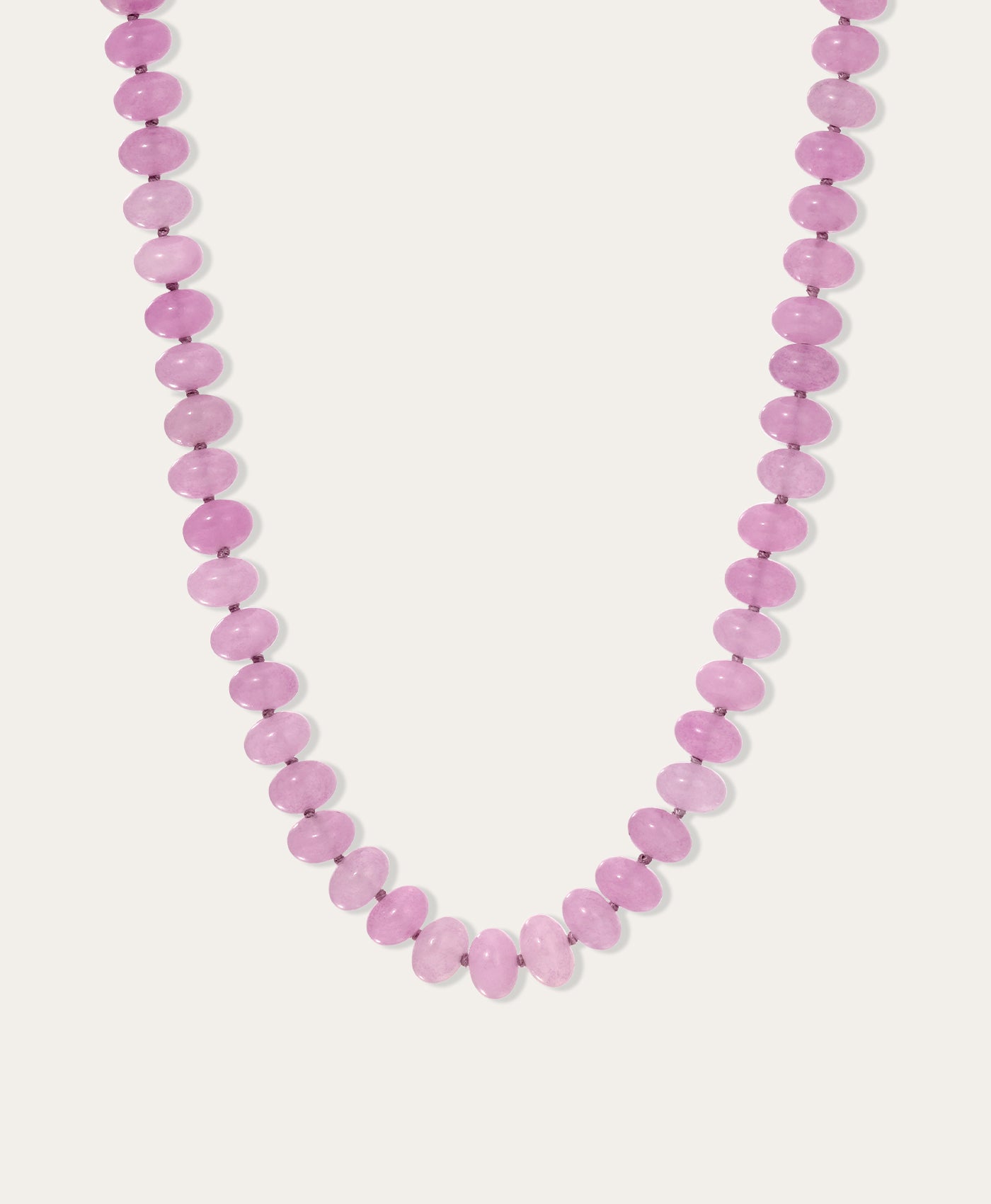 Lavender Fog Gemstone Necklace