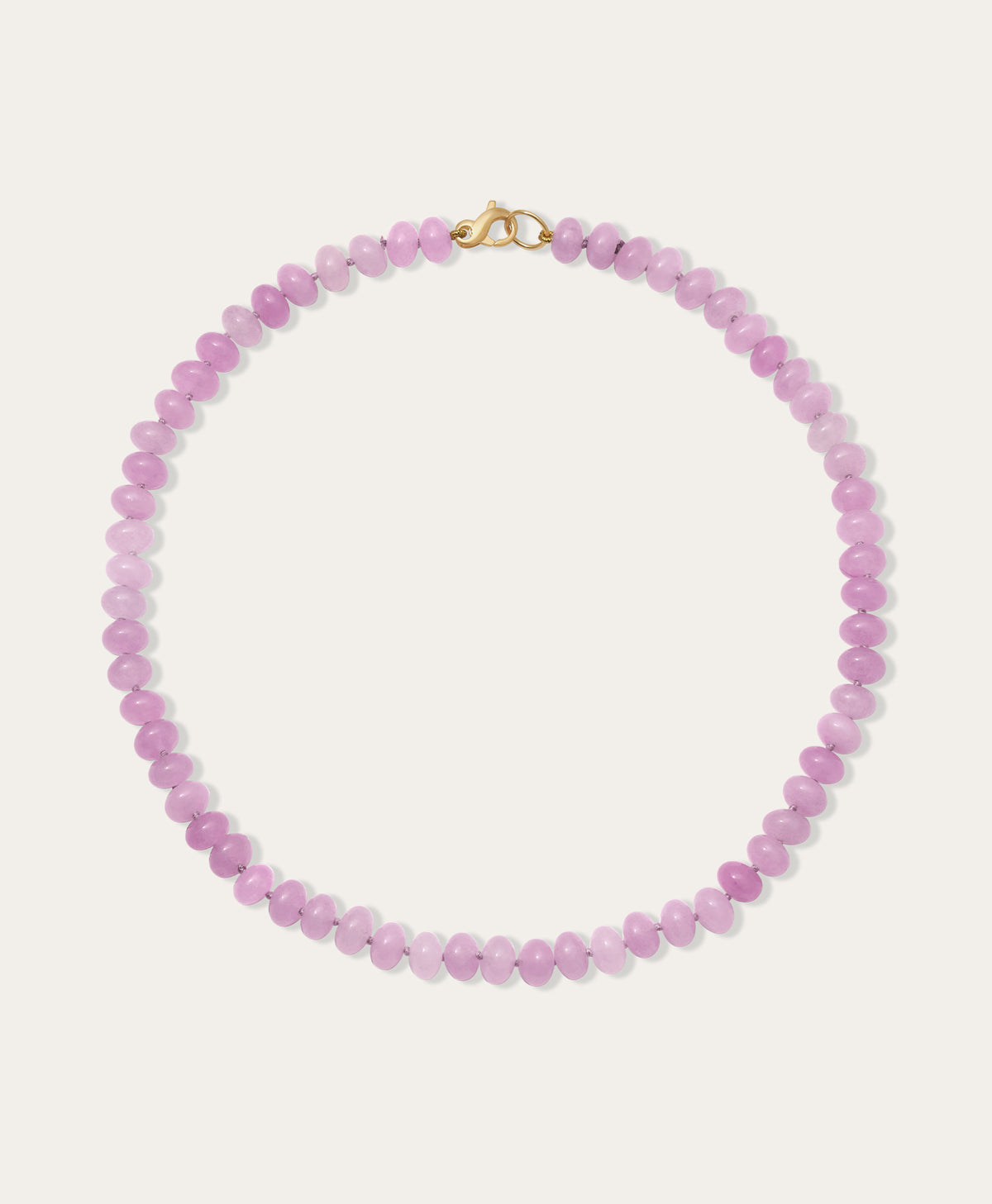 Lavender Fog Gemstone Necklace