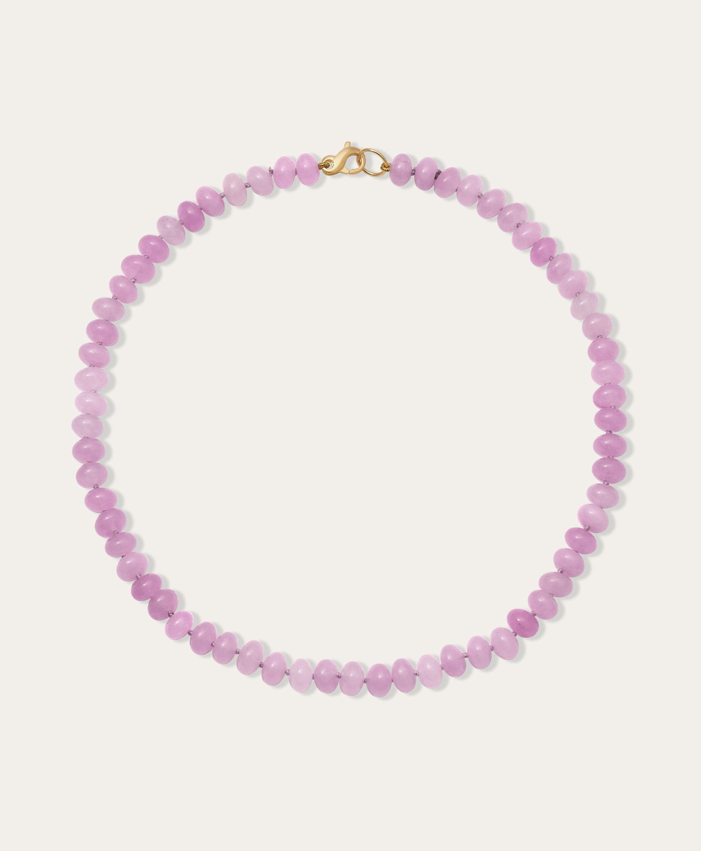 Lavender Fog Gemstone Necklace