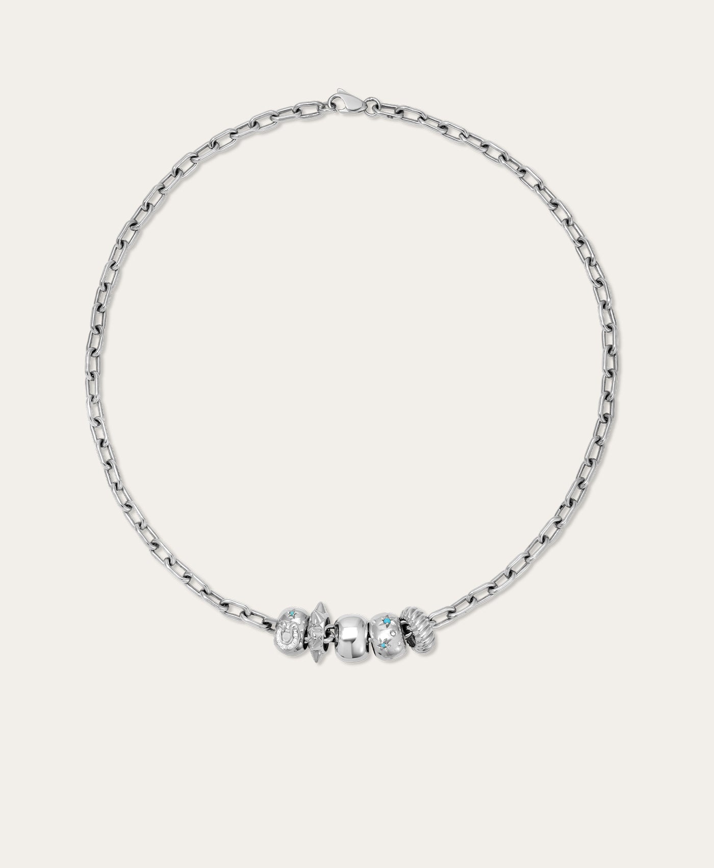 Lila Luxe Big Bead Necklace