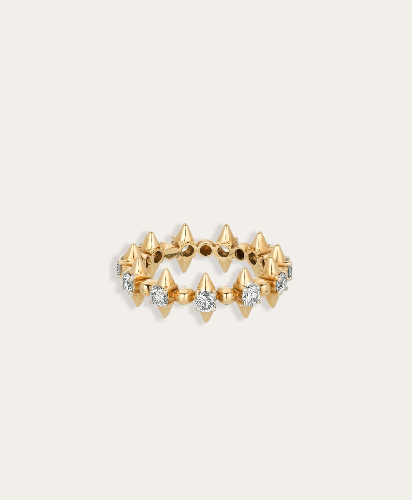 London Diamond Spike Eternity Ring