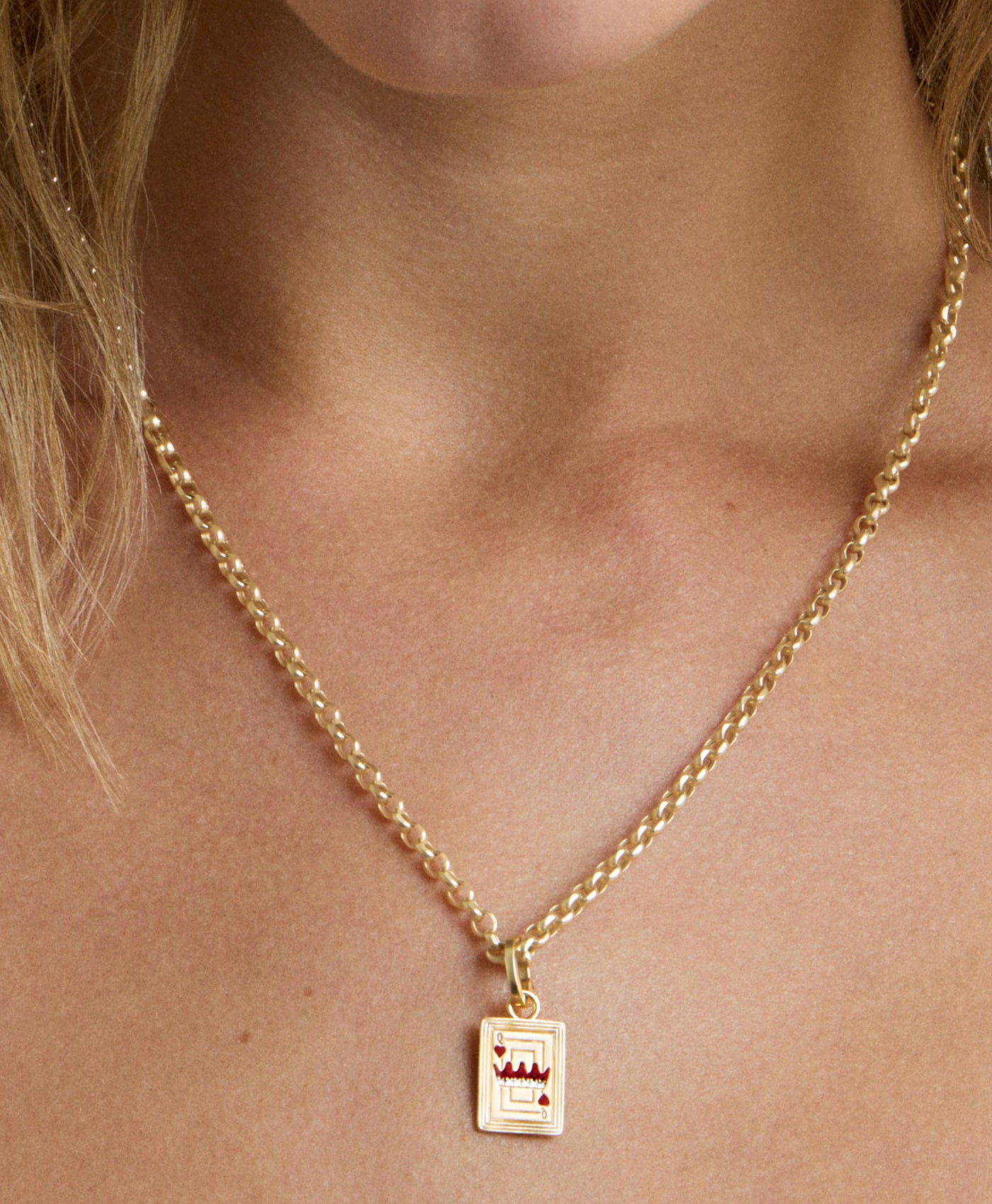 Groovy Diamond Card Hinged Charm