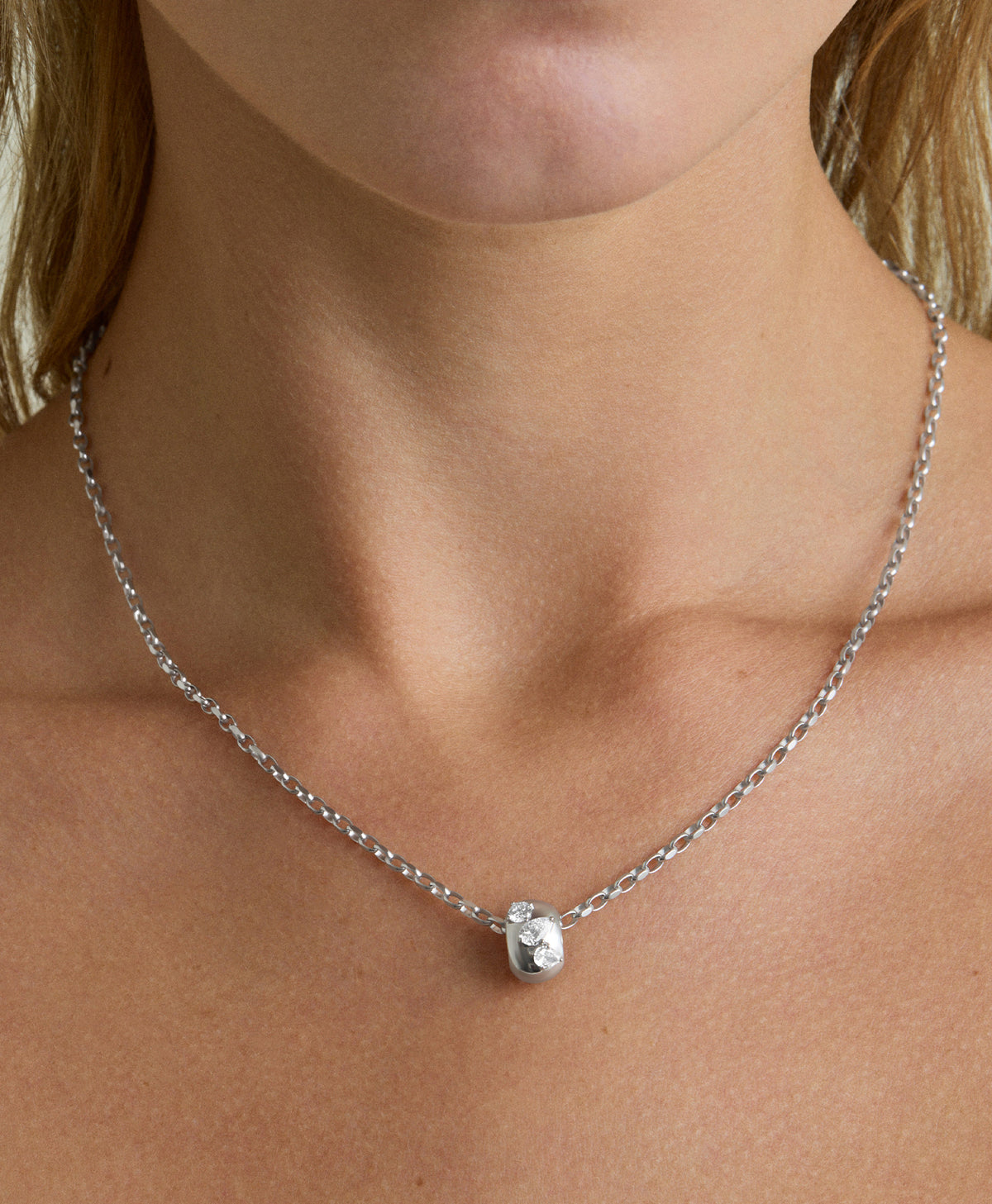 Diamond Pear Cluster Big Bead