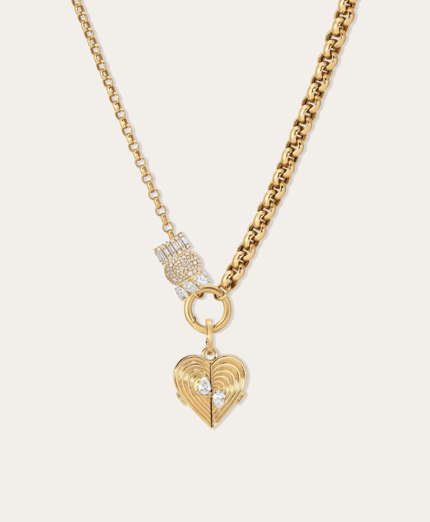 Marbella Diamond Charm Necklace