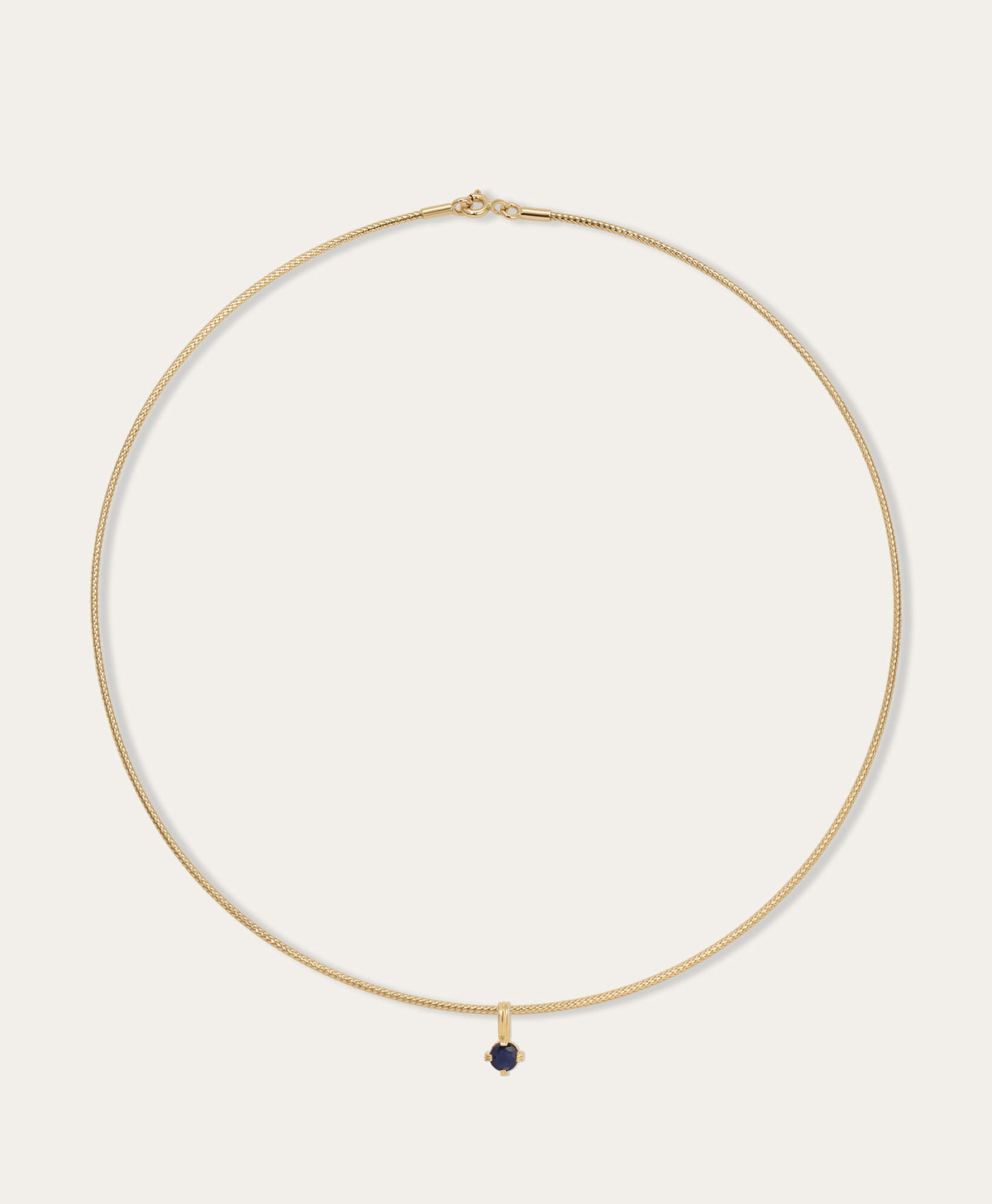 Groovy Birthstone Mini Charm Collar Necklace