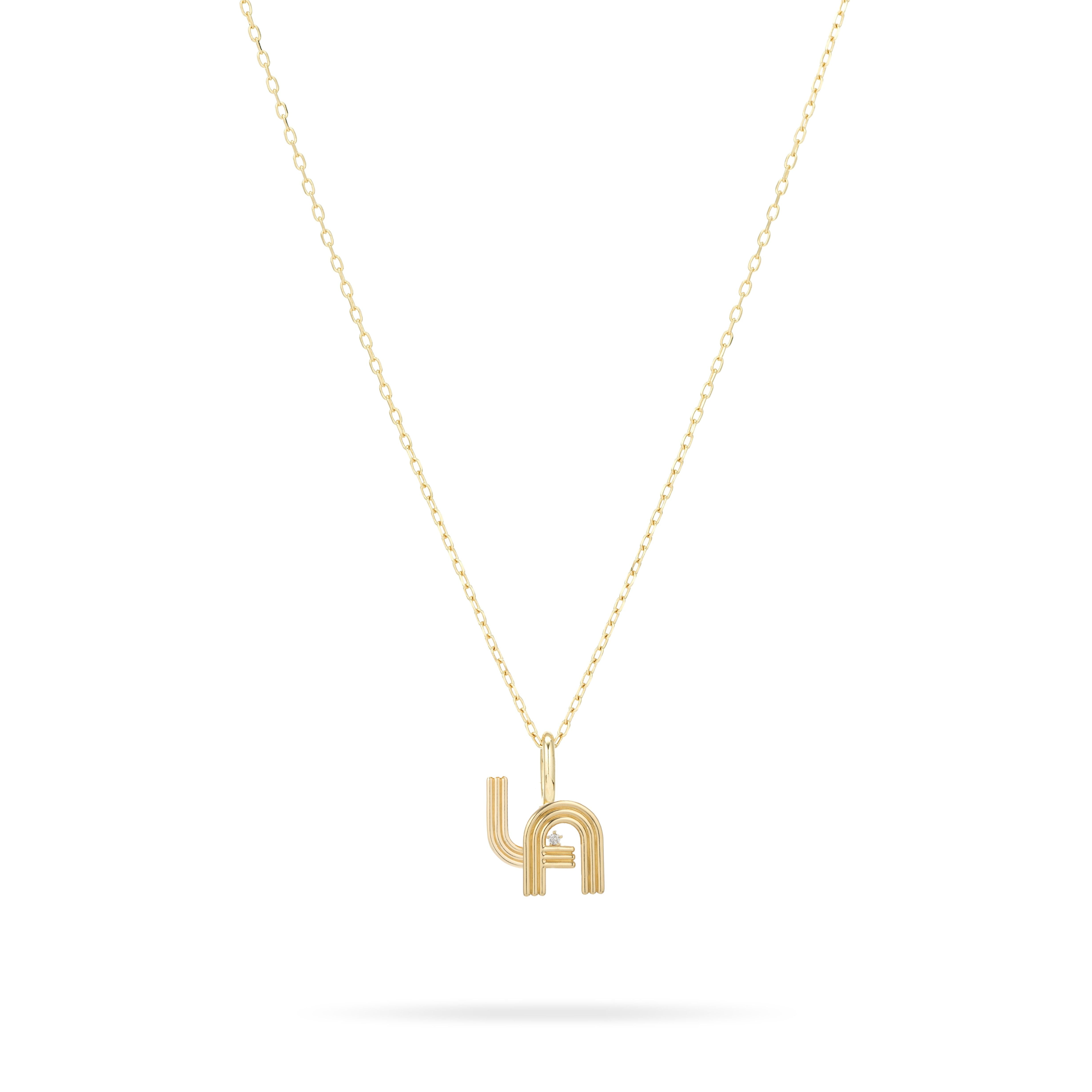 Groovy Diamond LA Mini Charm