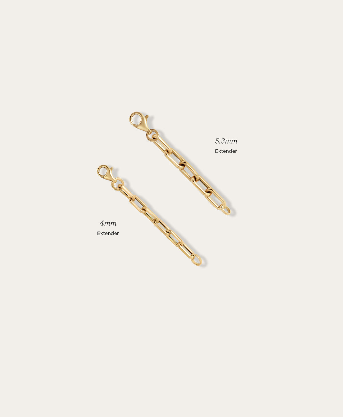 5.3mm Italian Chain Link Extender