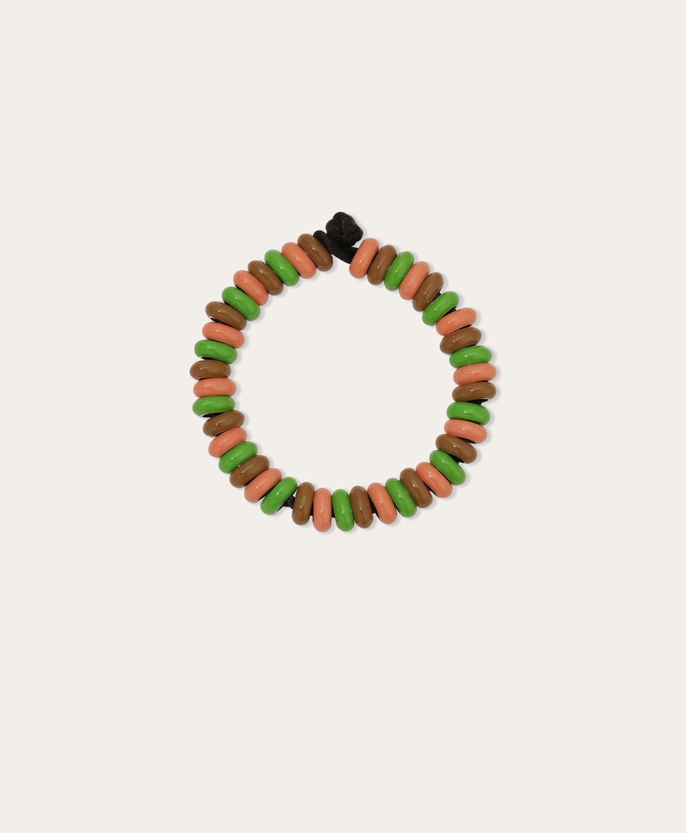 One of a Kind Desert Full Enamel Big Bead Bracelet