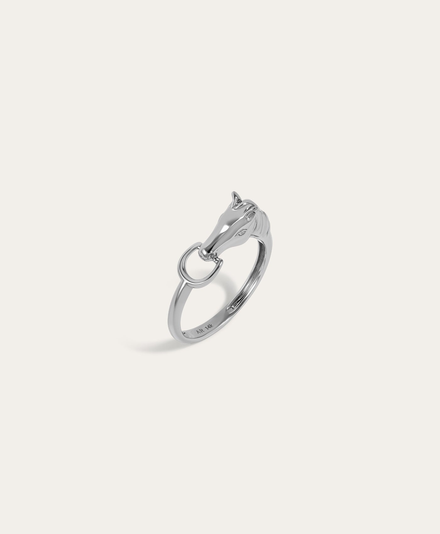 One of a Kind Horse Head Ring, Size 6
