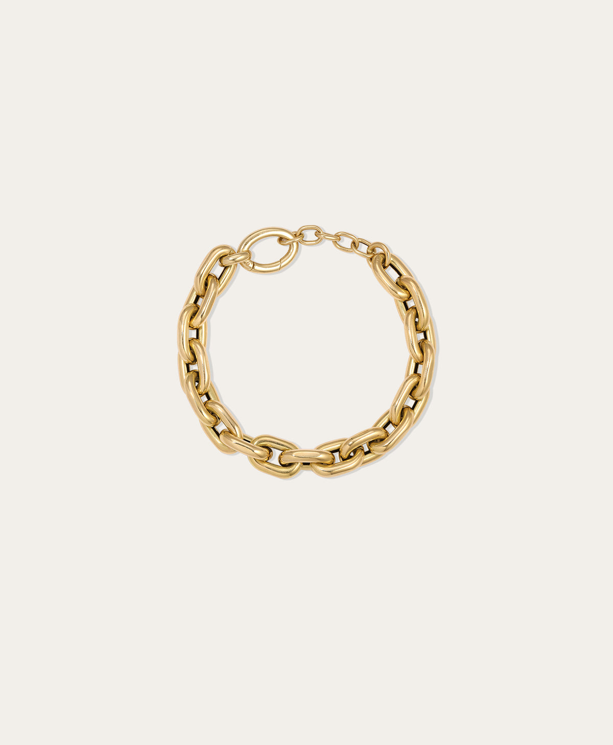 One of a Kind Large Cable Link Bracelet