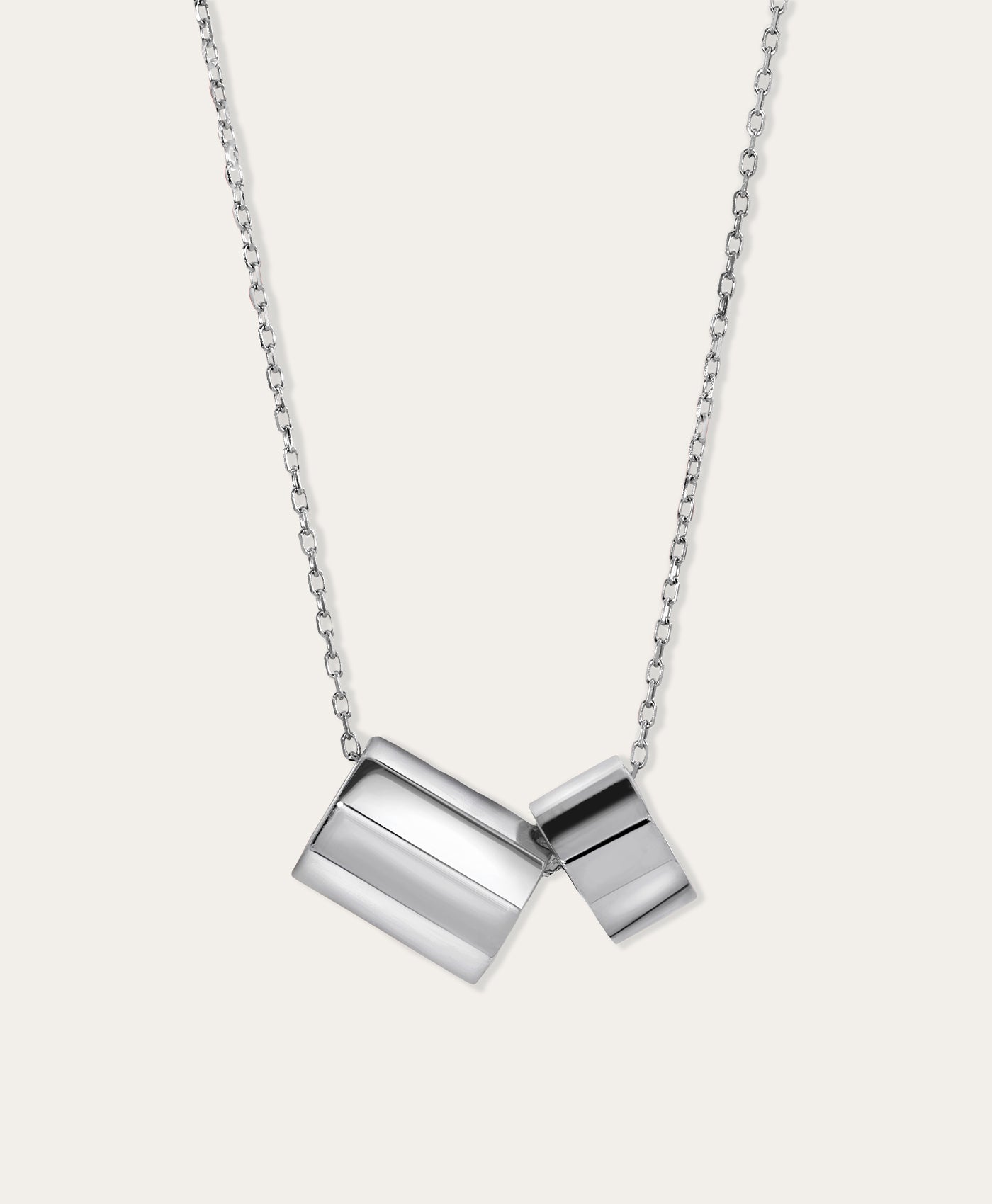 One of a Kind Mixed Bolt Mini Bead Necklace