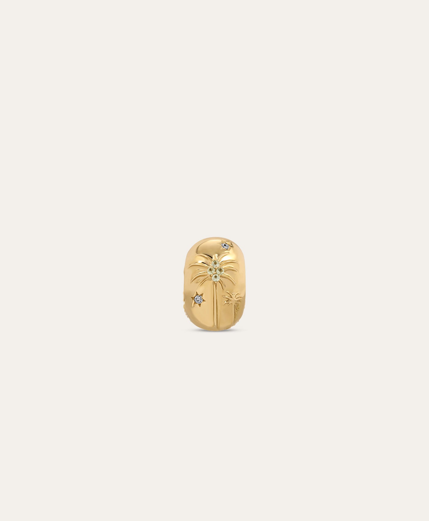 One of a Kind Palm Tree Big Bead